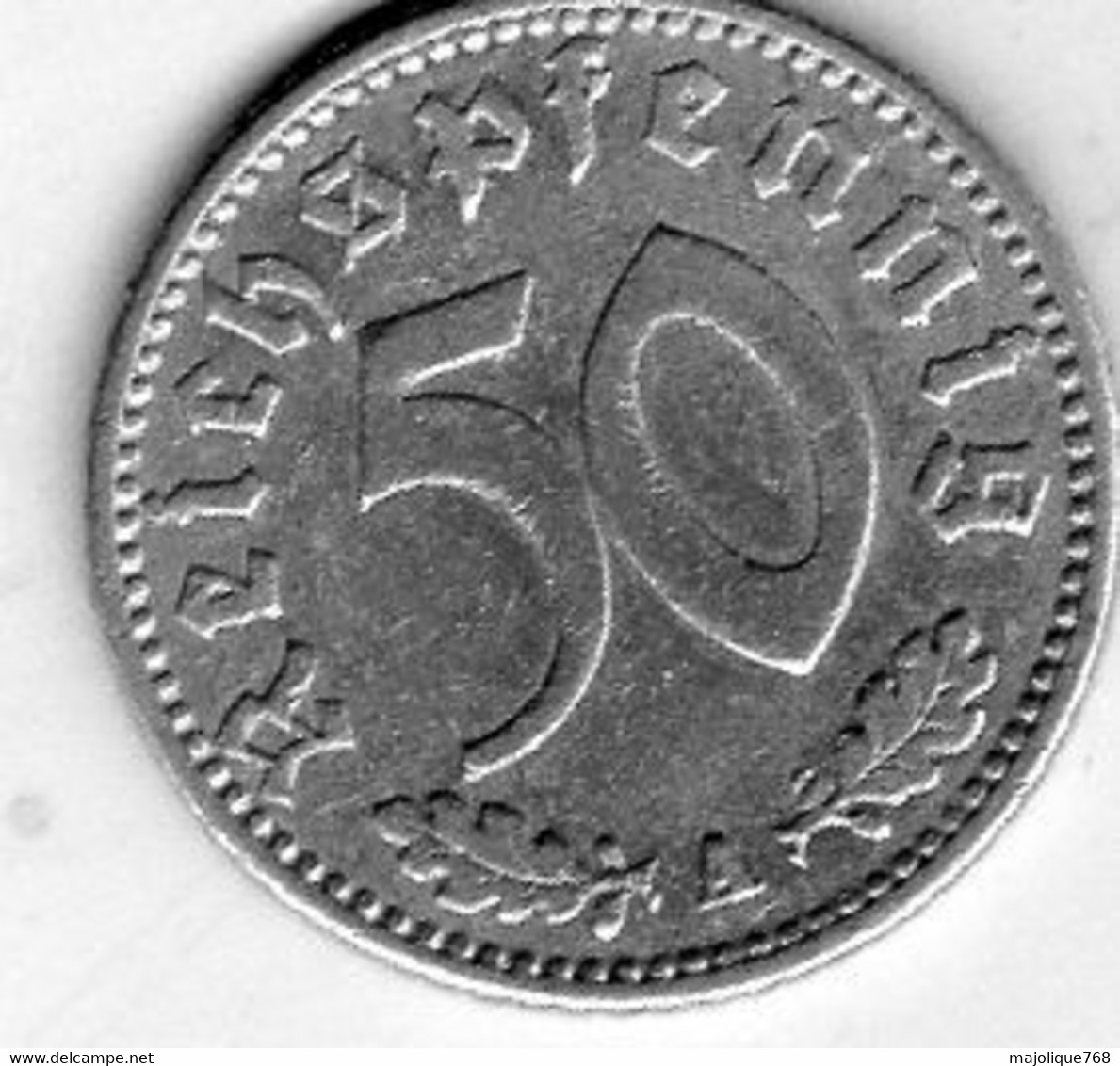 Piéce De  50 Reichspfennig En Aluminium 1941 Lettre A - En SUP - - 50 Reichspfennig