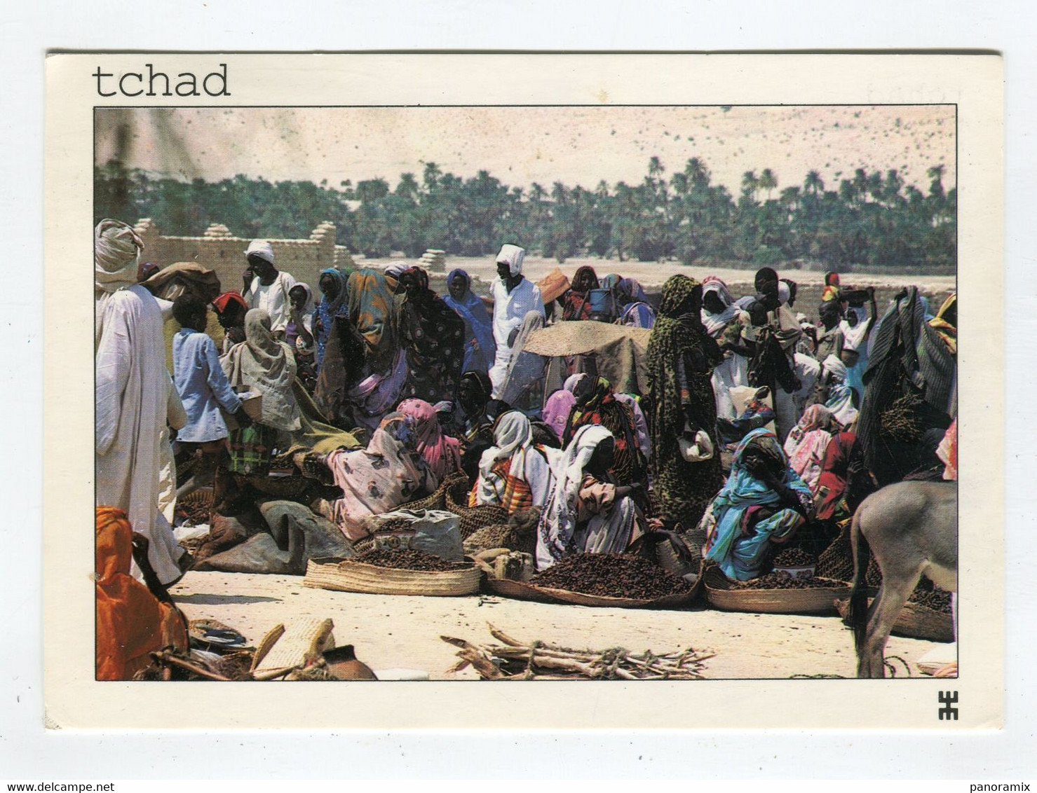 C.P °_ Tchad-Mao-Kanem-Le Marché Dattier-1992 - Chad