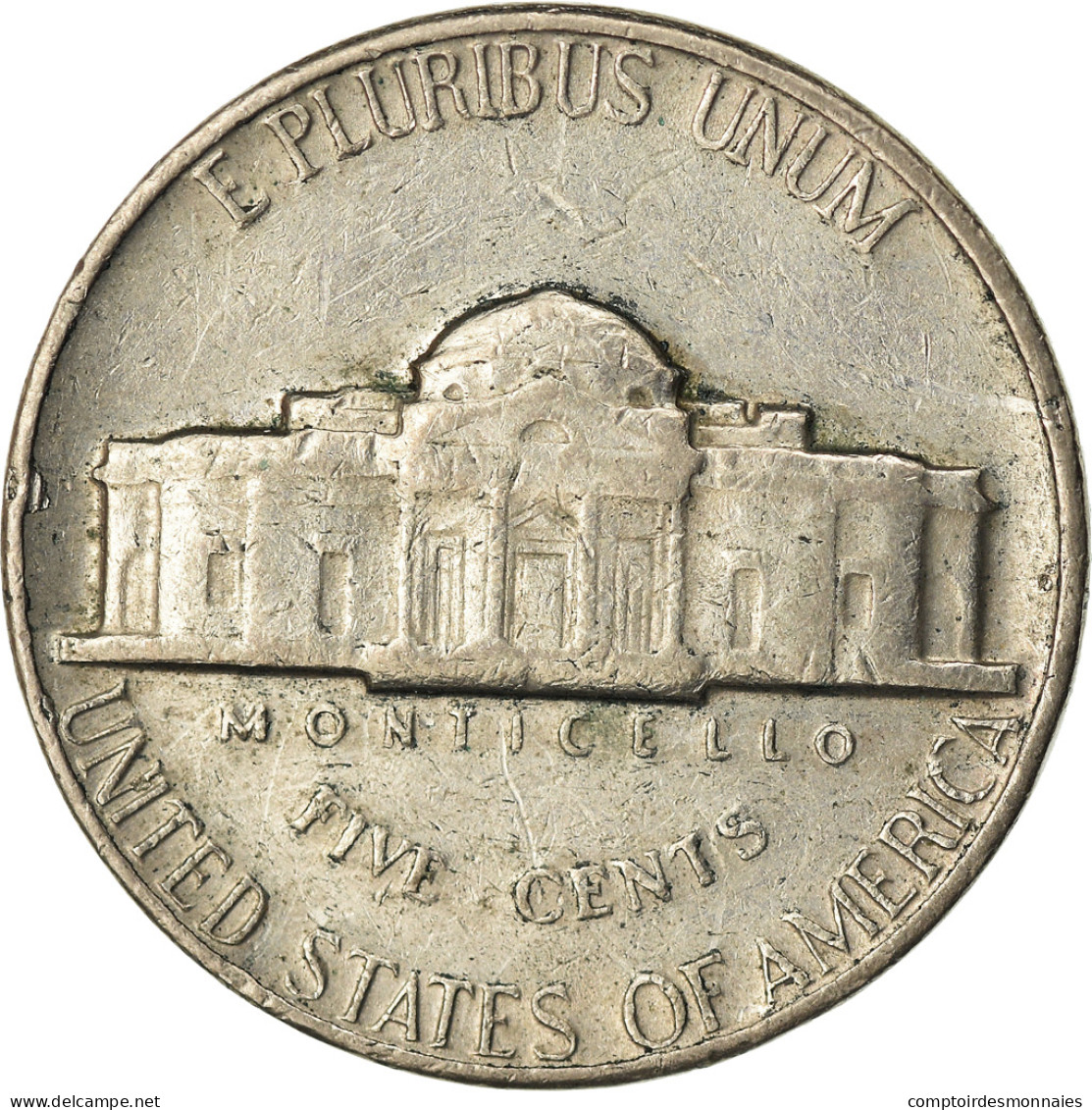 Monnaie, États-Unis, Jefferson Nickel, 5 Cents, 1970, U.S. Mint, Denver, TTB - 1938-42: Pièces D'Avant Guerre