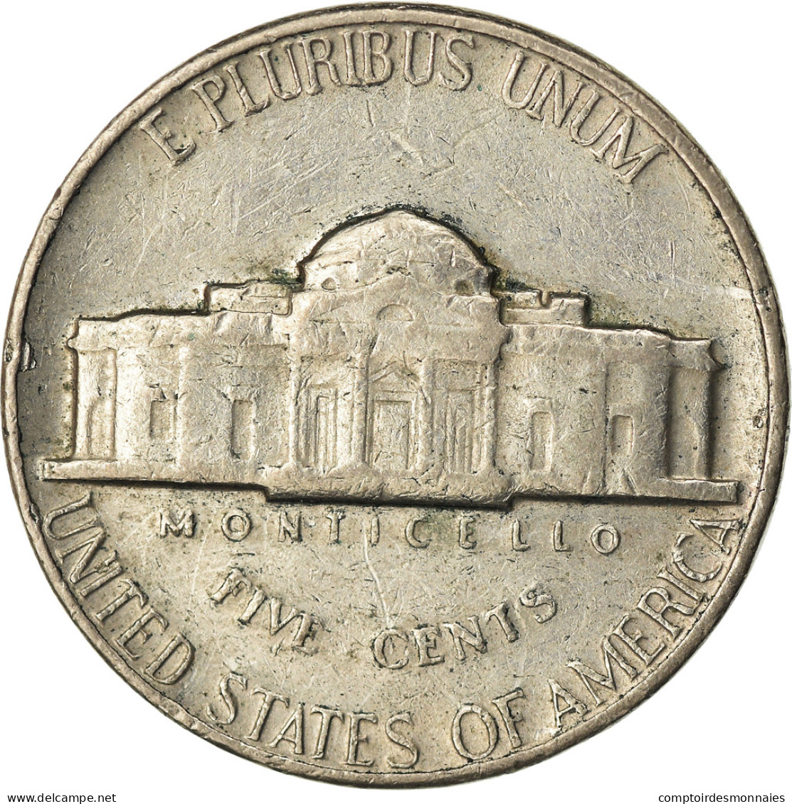 Monnaie, États-Unis, Jefferson Nickel, 5 Cents, 1970, U.S. Mint, Denver, TTB - 1938-42: Pre-war Composition