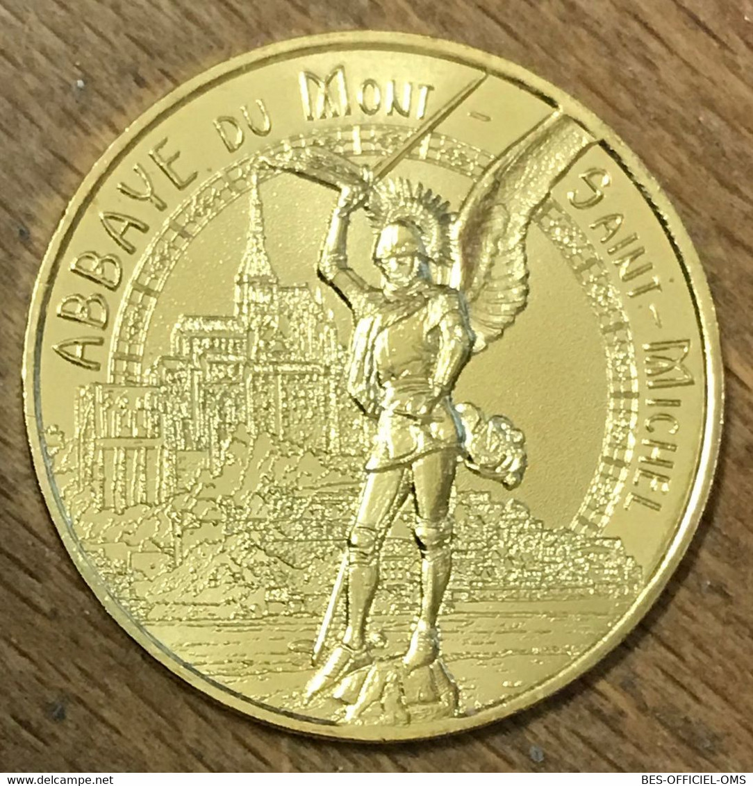 50 ABBAYE DU MONT SAINT-MICHEL L'ARCHANGE MDP 2019 MÉDAILLE MONNAIE DE PARIS JETON TOURISTIQUE MEDALS COINS TOKENS - 2019