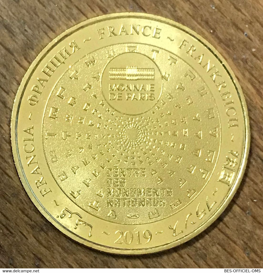 50 ABBAYE DU MONT SAINT-MICHEL L'ARCHANGE MDP 2019 MÉDAILLE MONNAIE DE PARIS JETON TOURISTIQUE MEDALS COINS TOKENS - 2019