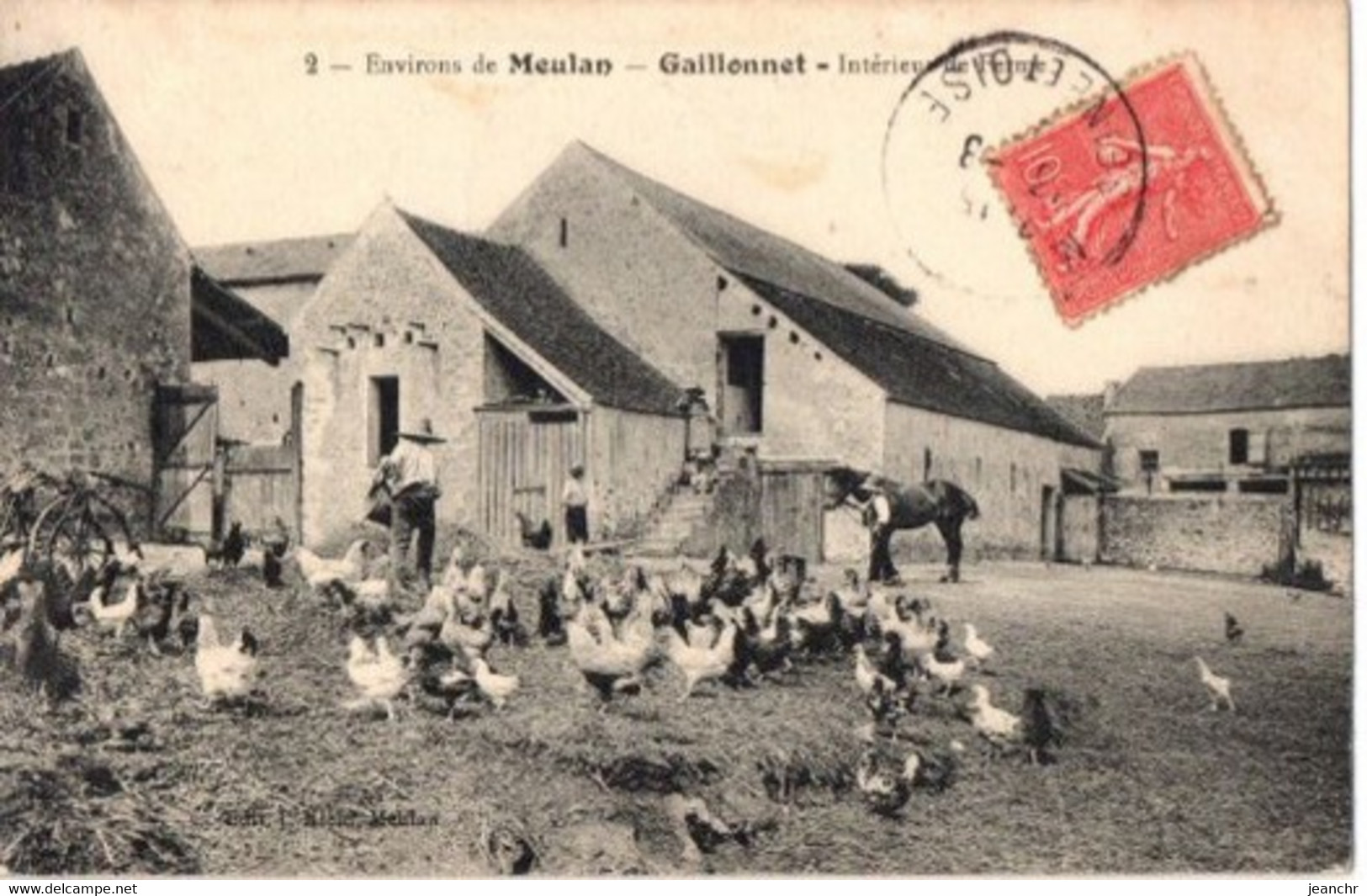 -78-Gaillonnet -interieur De Ferme-environs De Meulan - - Seraincourt