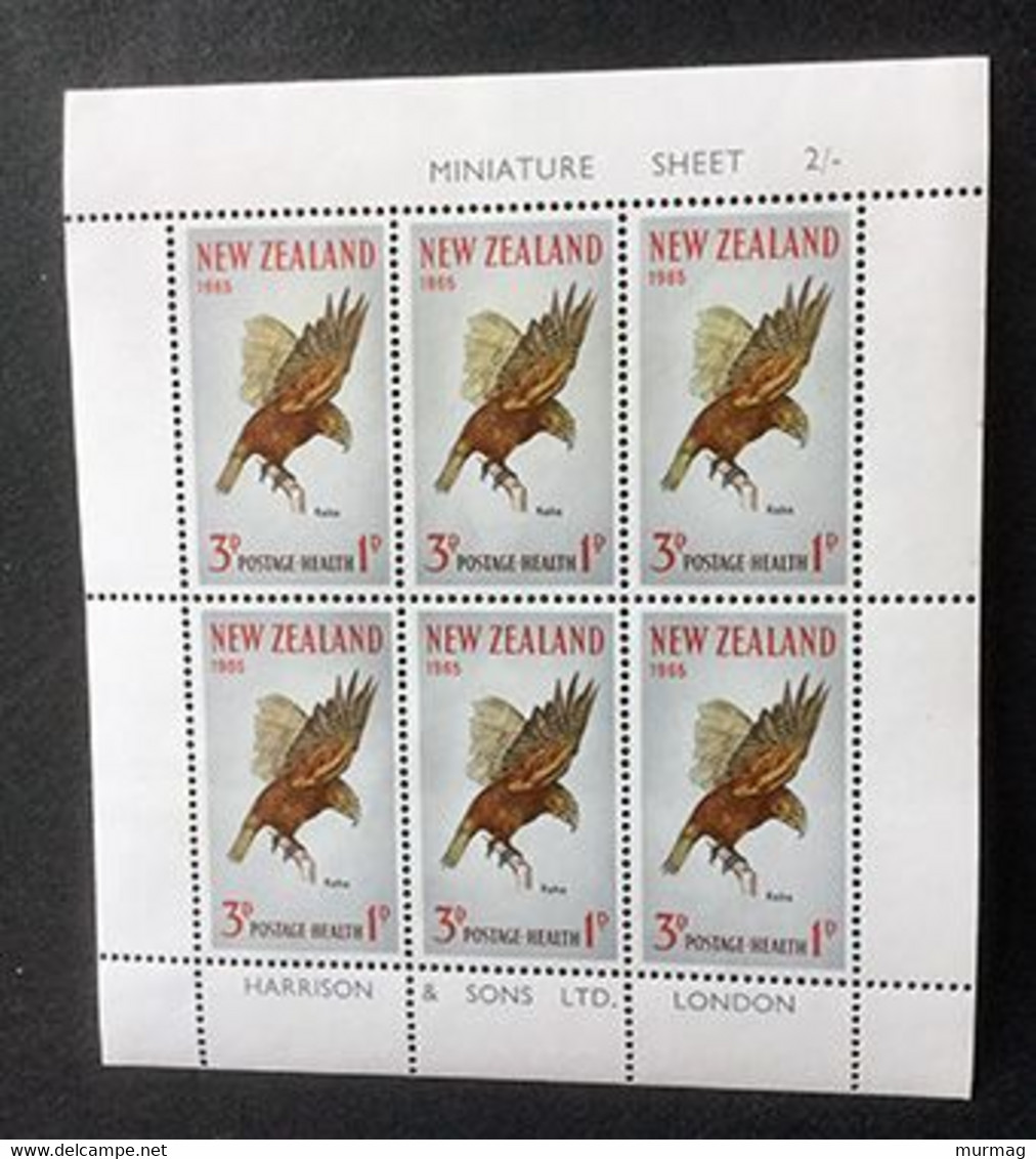 NOUVELLE ZELANDE - Faune, Oiseaux - 1965 - MNH - Other & Unclassified