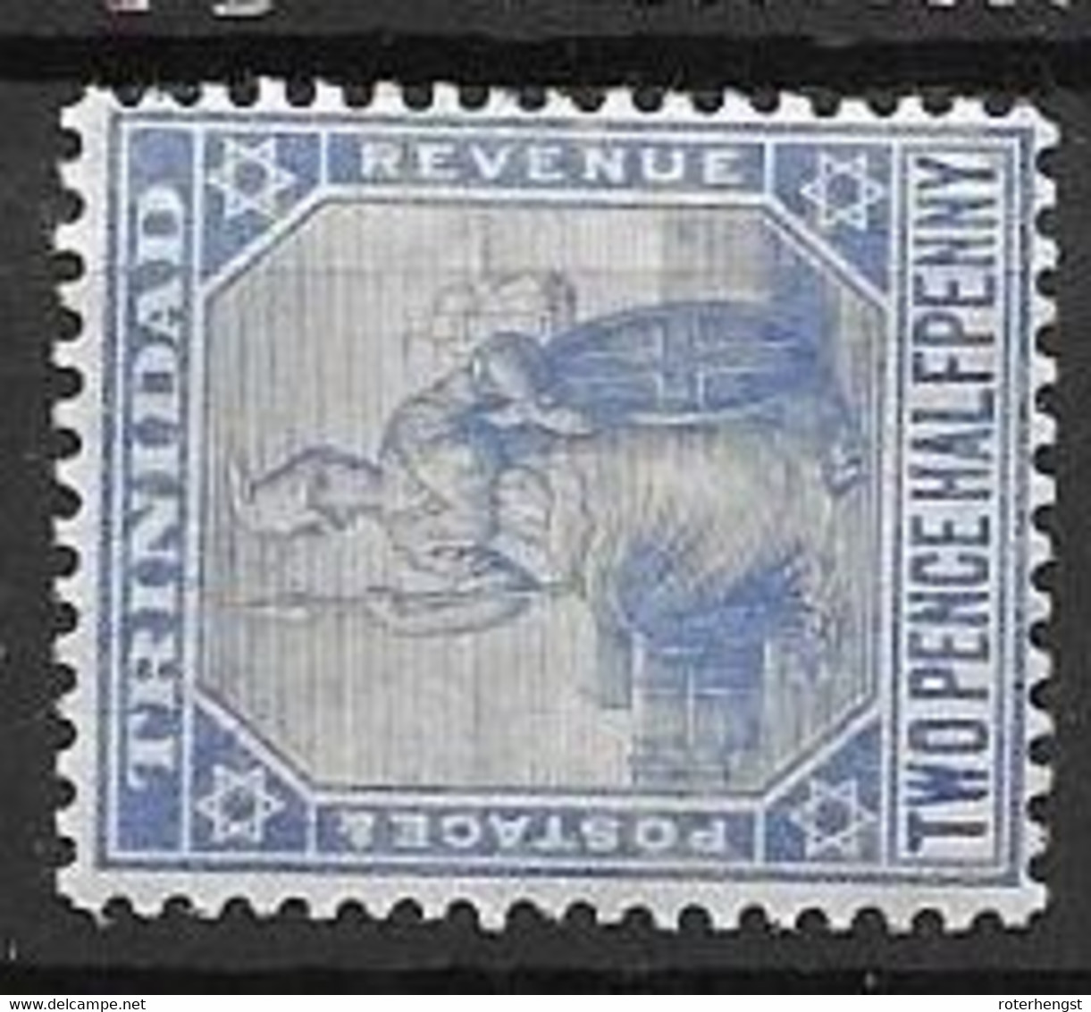 Trinidad Mint Hinged * (quasi Mnh **) 3 Euros 1906 Multiple CA Wtm - Trinité & Tobago (...-1961)