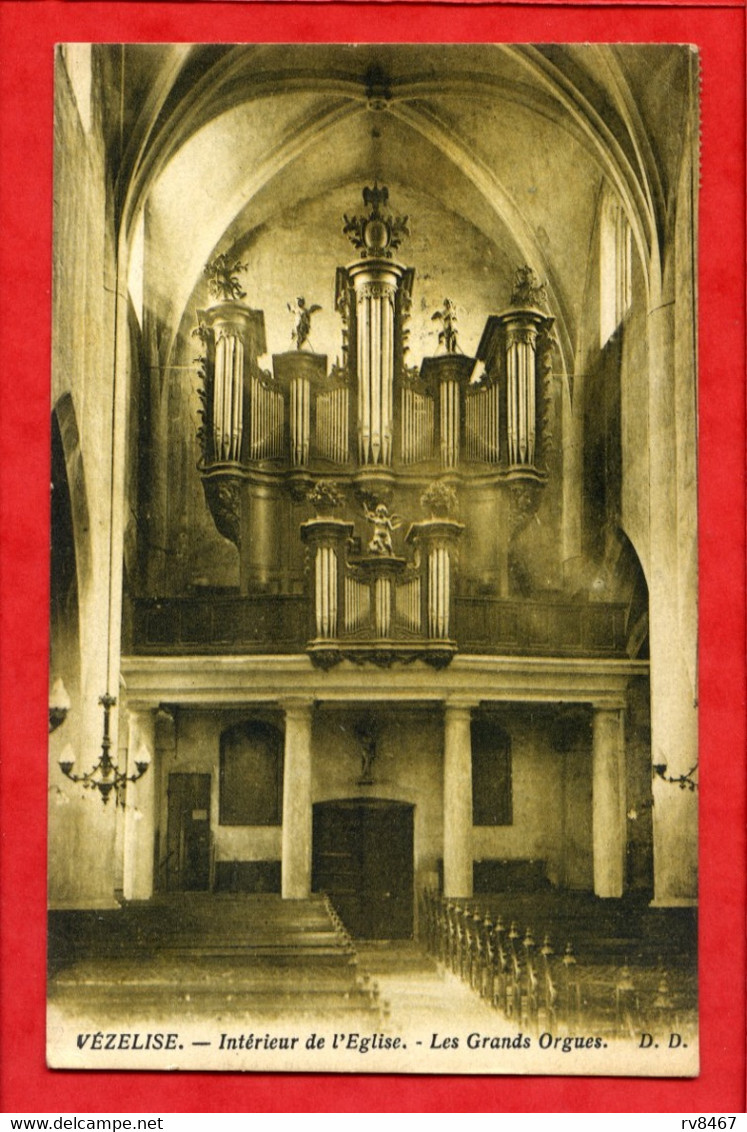 * VÉZELISE - Intérieur De L'Eglise - Les Grands Orgues - 1936 ( Rare Vue/Delcampe ) - Vezelise