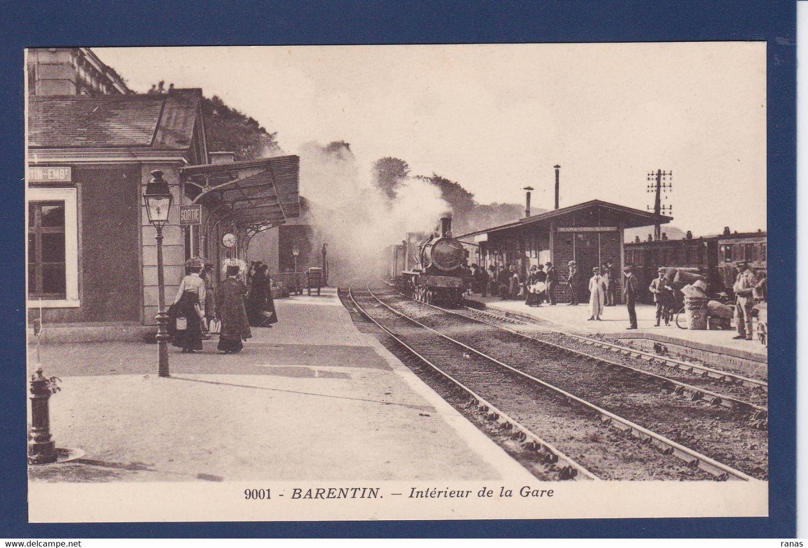CPA [76] Seine Maritime > Barentin Non Circulé Gare Train - Barentin