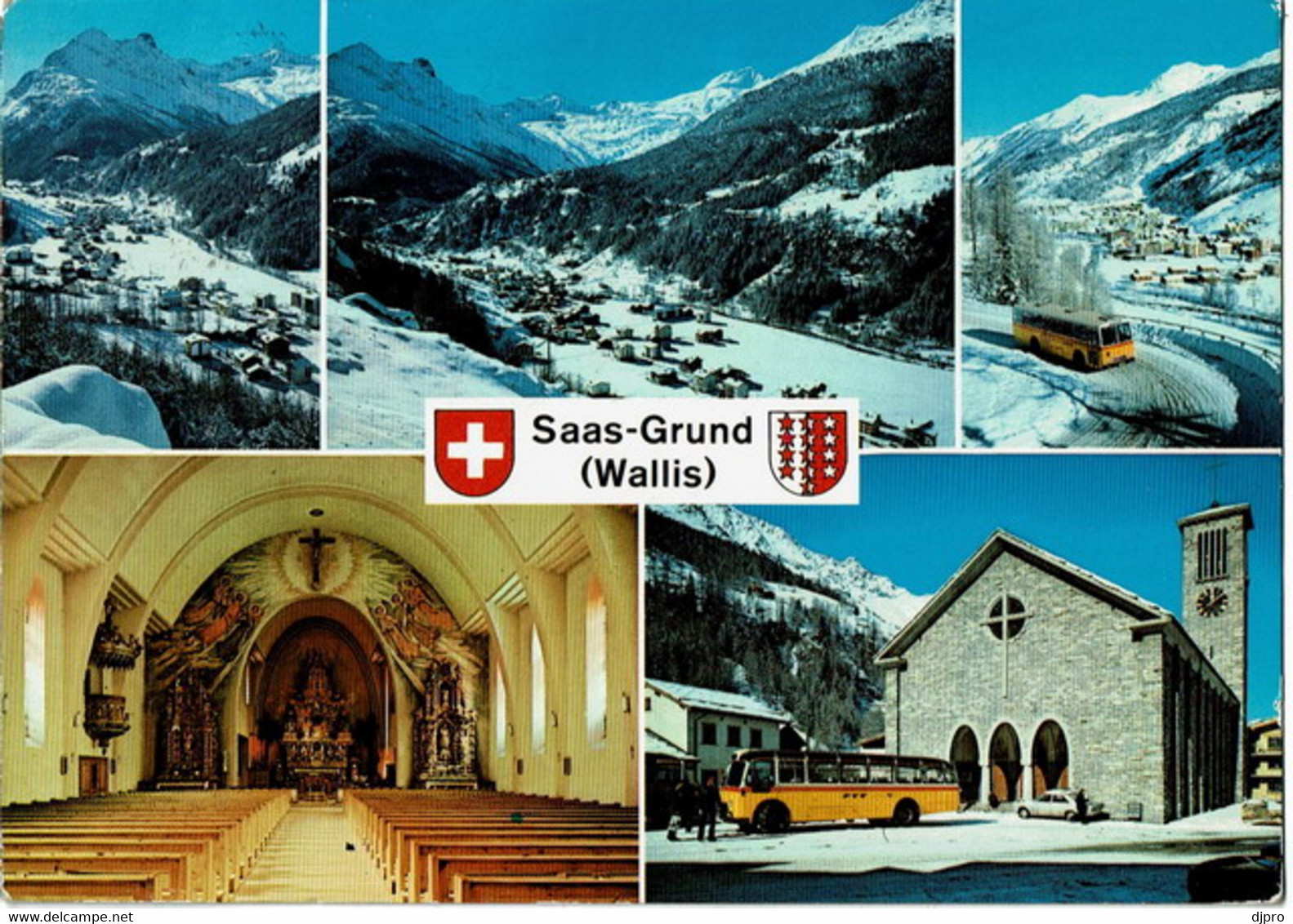 Nr.19247 Saas-Grund 1559m.(Wallis) - Saas Im Prättigau