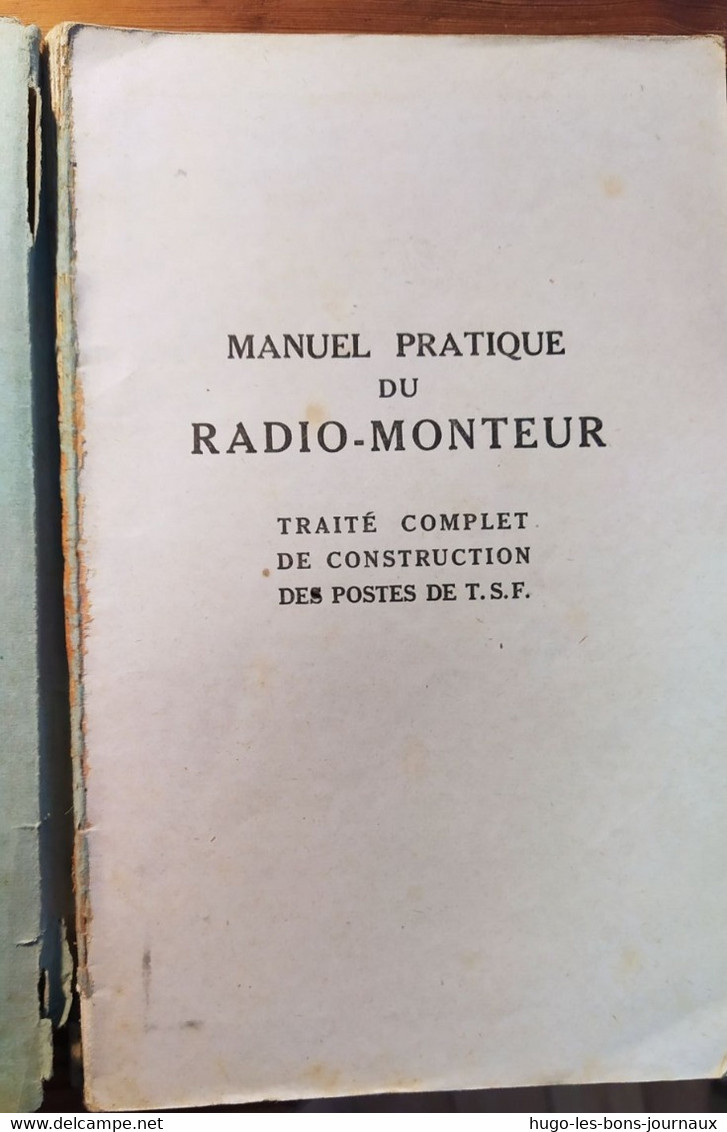 Traité De Construction Des Postes De T.S.F_E.Michel_chiron_1942 - Audio-video