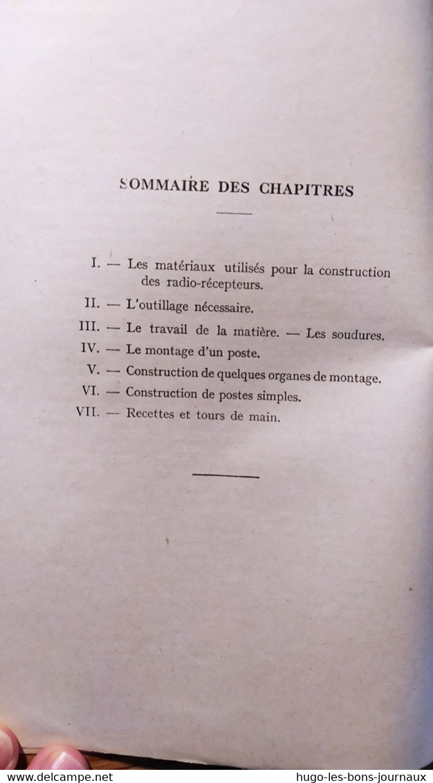 Traité de construction des postes de T.S.F_E.Michel_chiron_1942