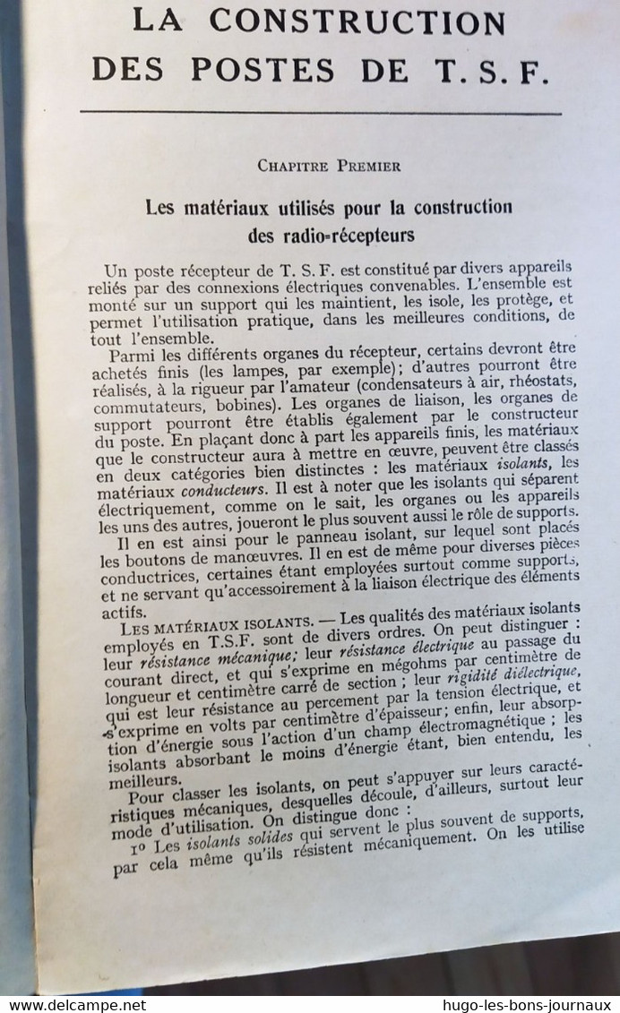 Traité de construction des postes de T.S.F_E.Michel_chiron_1942