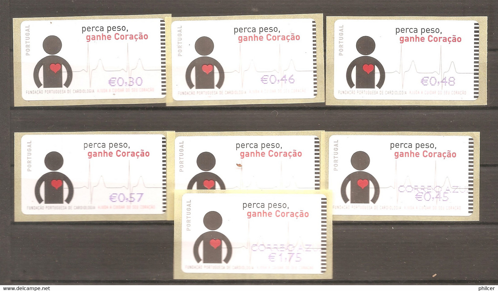 Portugal, 2005, # 31c/31ca - Franking Machines (EMA)