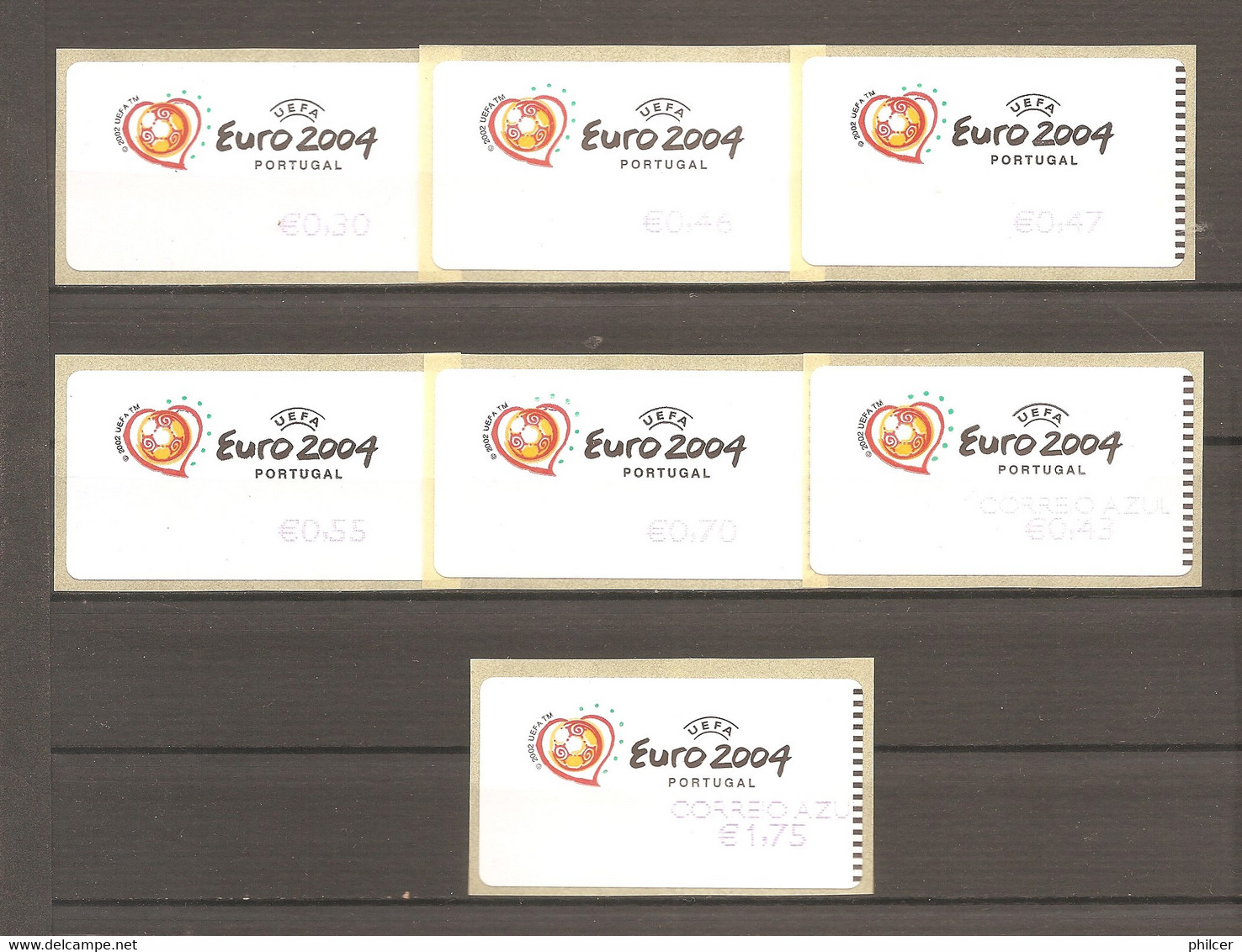 Portugal, 2003, # 25c/25ca - Franking Machines (EMA)