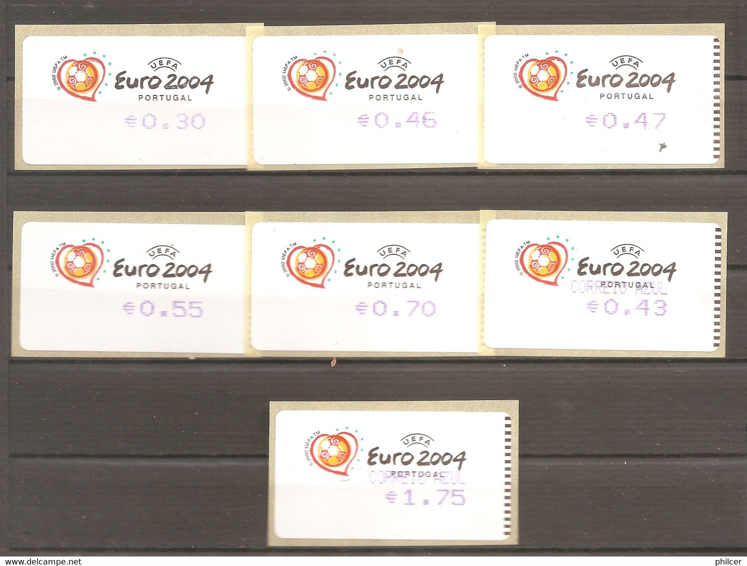 Portugal, 2003, # 25A/25a - Franking Machines (EMA)