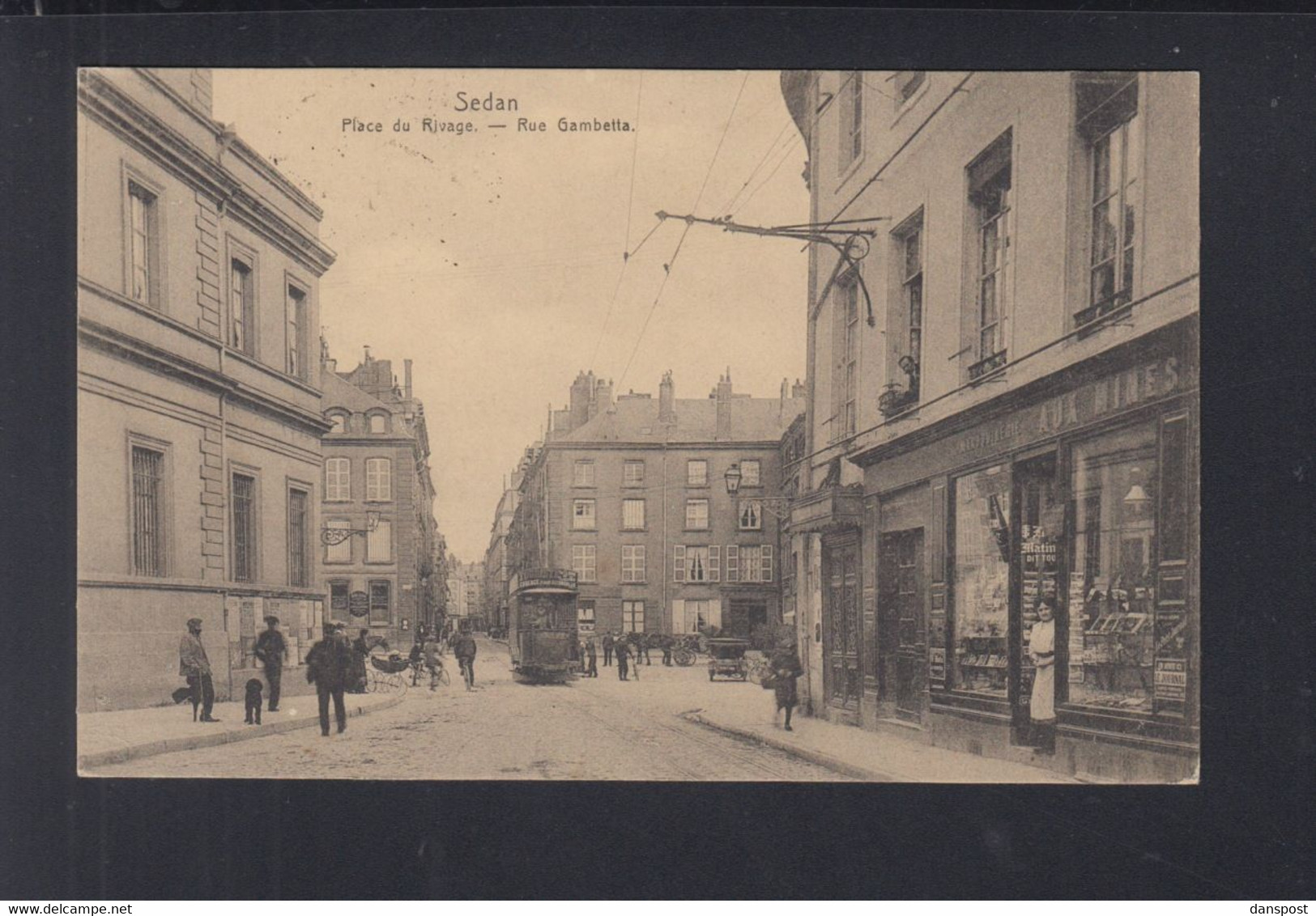 Frankreich France AK Sedan Rue Gambetta 1918 - Sedan