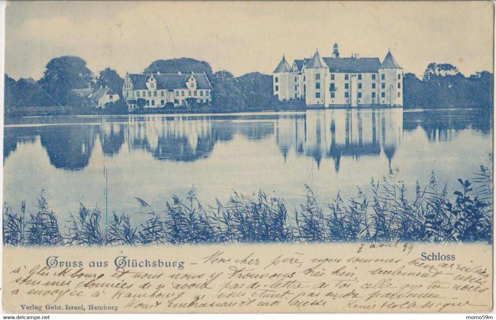 7 8 1899 .Schloss - Gluecksburg