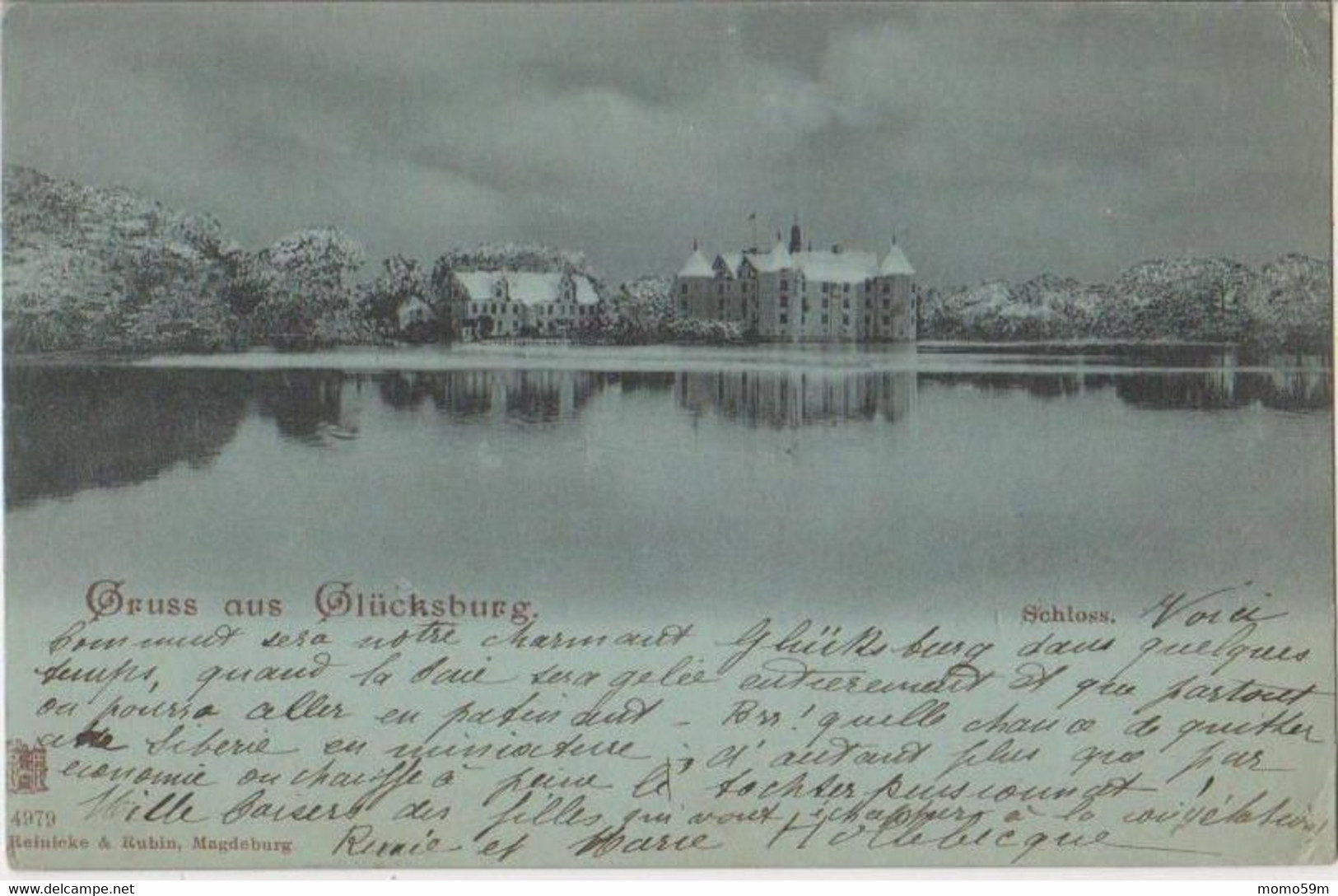 25/9/1899 .Schloss - Gluecksburg