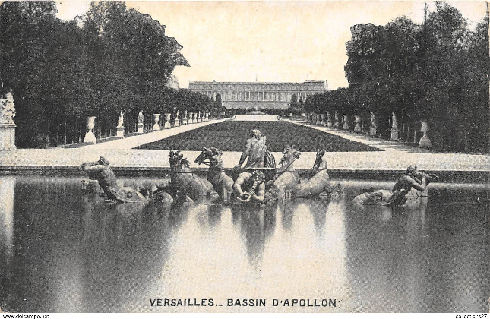 78-VERSAILLES- CHÂTEAU - LOT DE 500 CARTES POSTALES ANCIENNES  - QUELQUES EXEMPLES