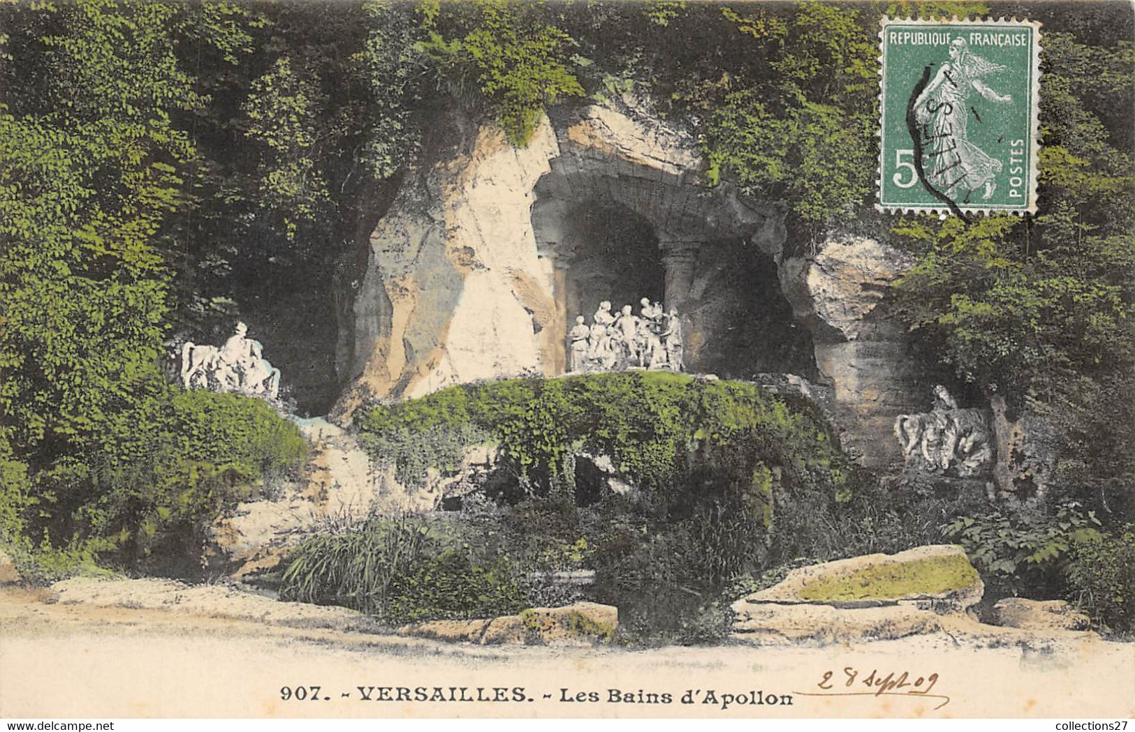 78-VERSAILLES- CHÂTEAU - LOT DE 500 CARTES POSTALES ANCIENNES  - QUELQUES EXEMPLES