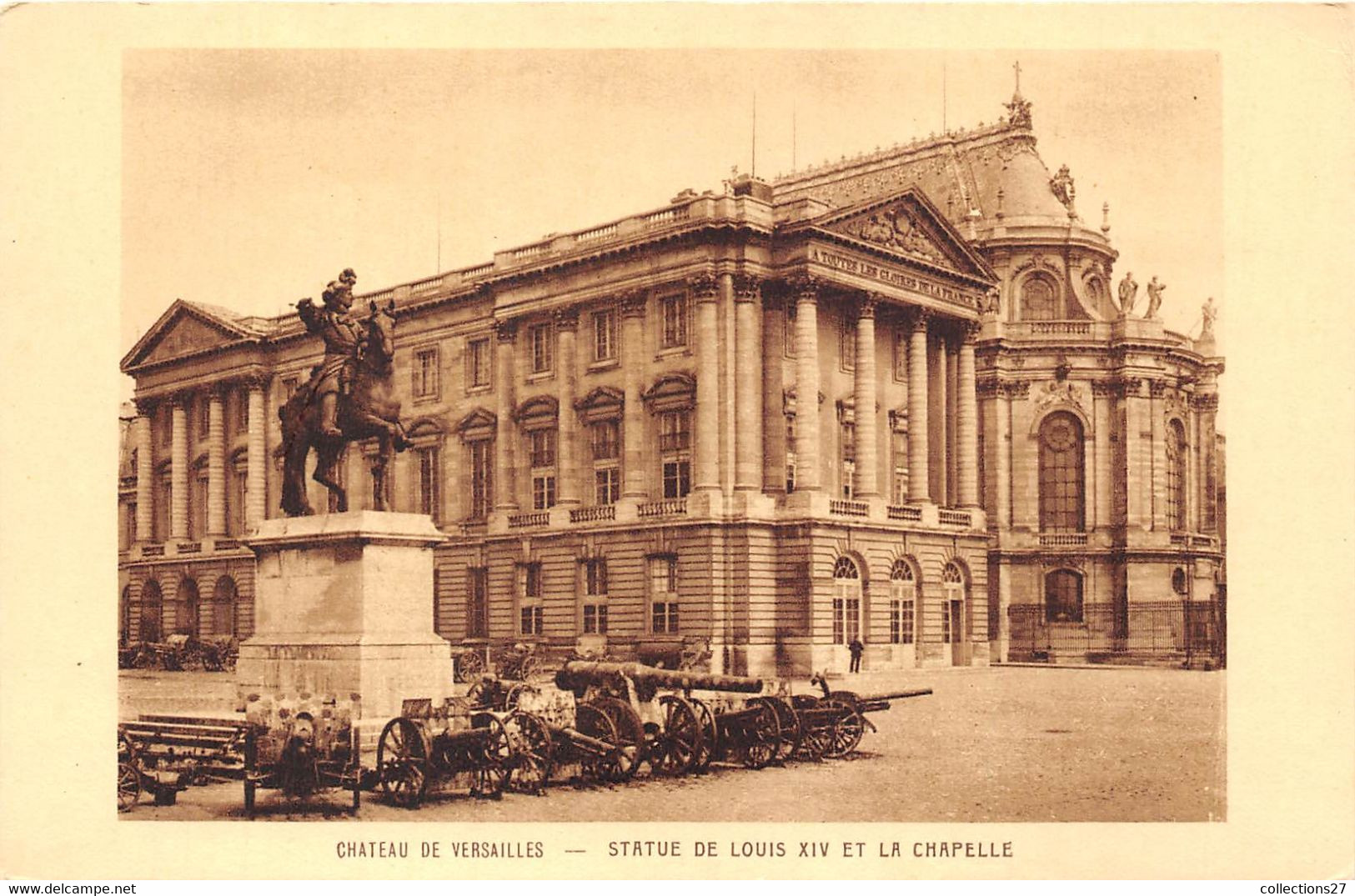 78-VERSAILLES- CHÂTEAU - LOT DE 500 CARTES POSTALES ANCIENNES  - QUELQUES EXEMPLES