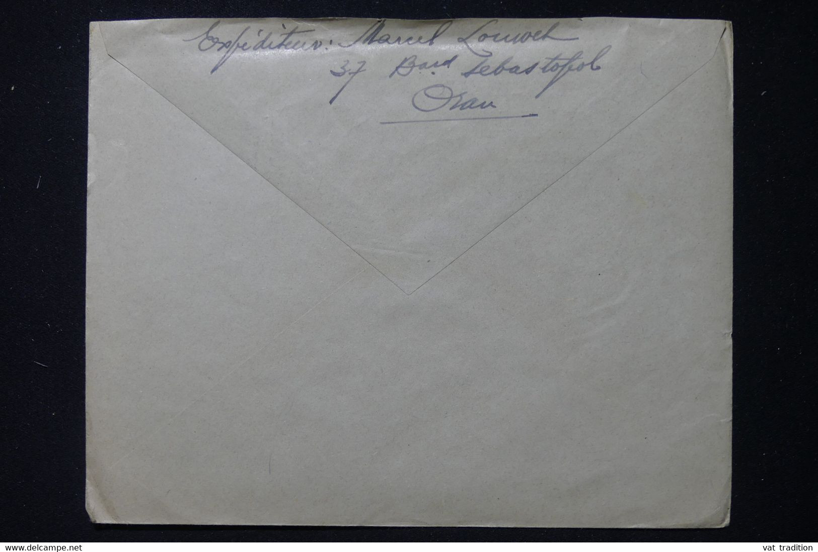 ALGÉRIE - Enveloppe De Oran Pour La France En 1946, Affranchissement Mazelin Et Chaînes Surchargés - L 87998 - Cartas & Documentos
