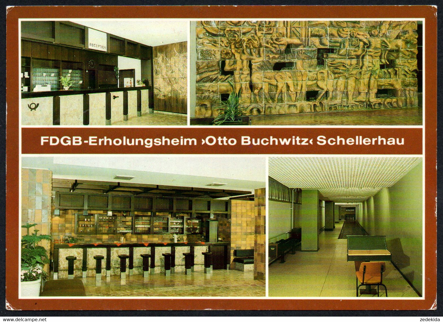 5134 - Schellerhau FDGB Heim Otto Buchwitz - Bild Und Heimat Reichenbach - Schellerhau