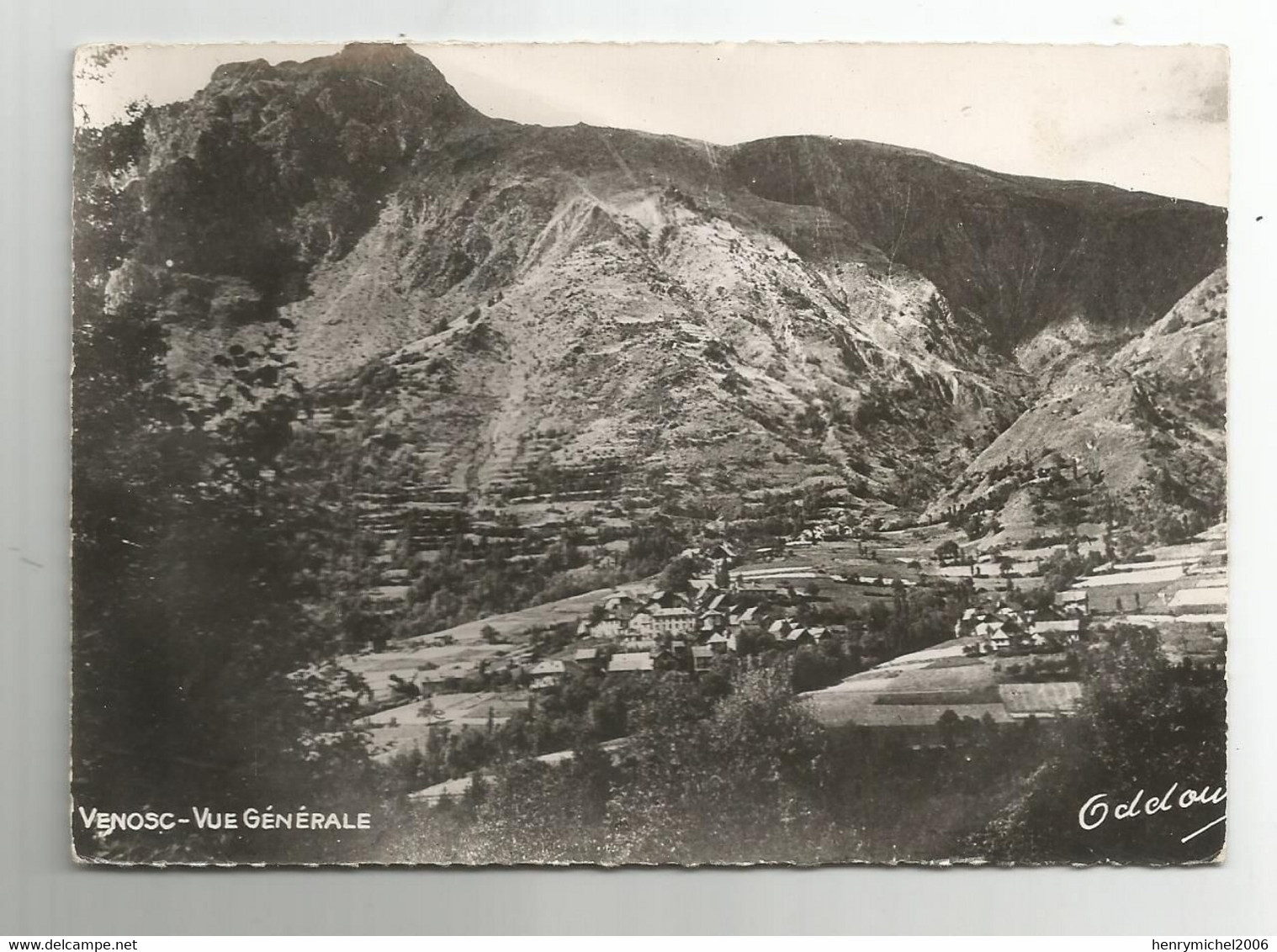 38 Isère Venosc Vue Générale Ed Oddoux Grenoble - Vénosc