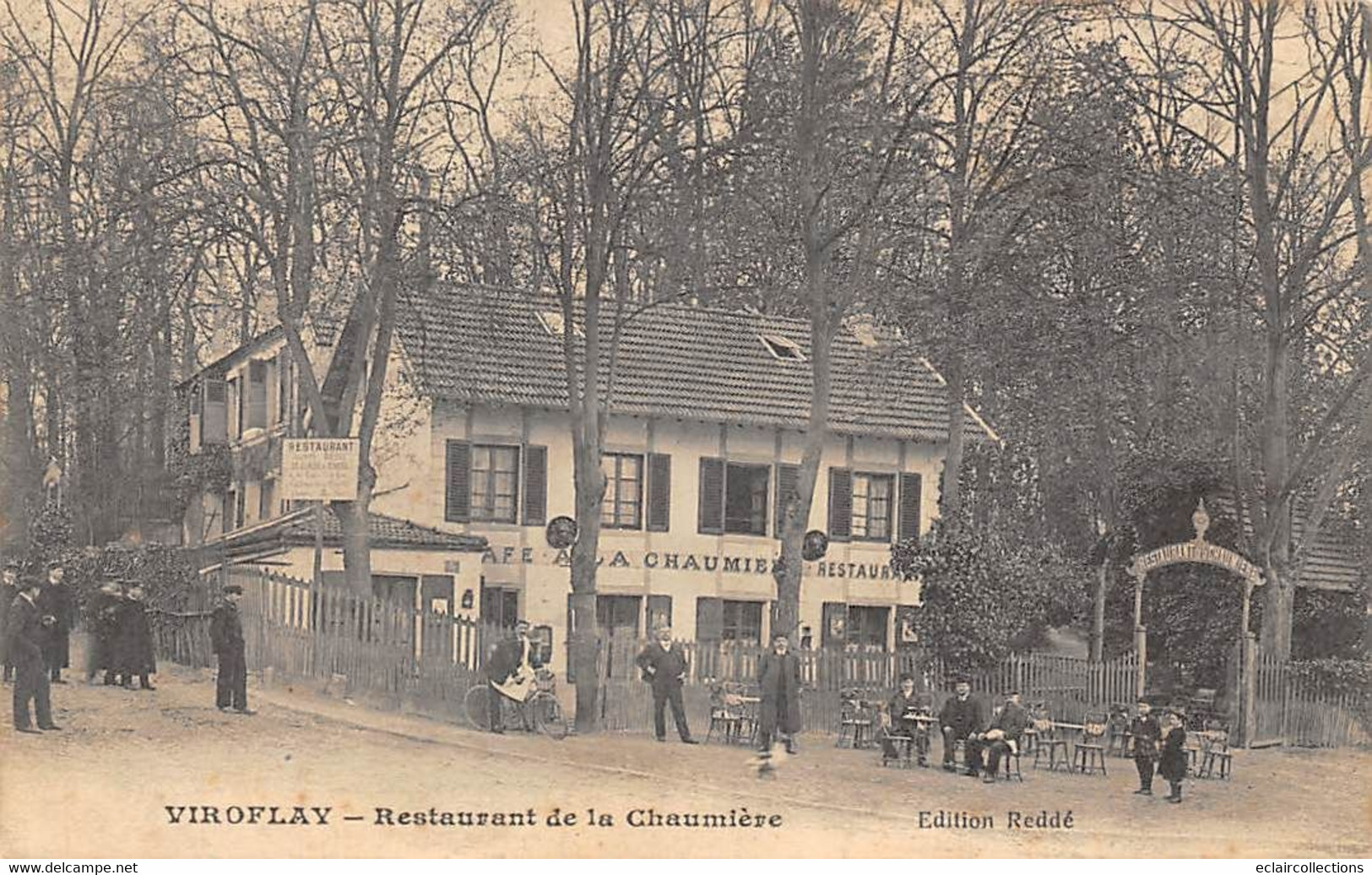 Viroflay         78         Restaurant De La Chaumière   ( Voir Scan) - Viroflay