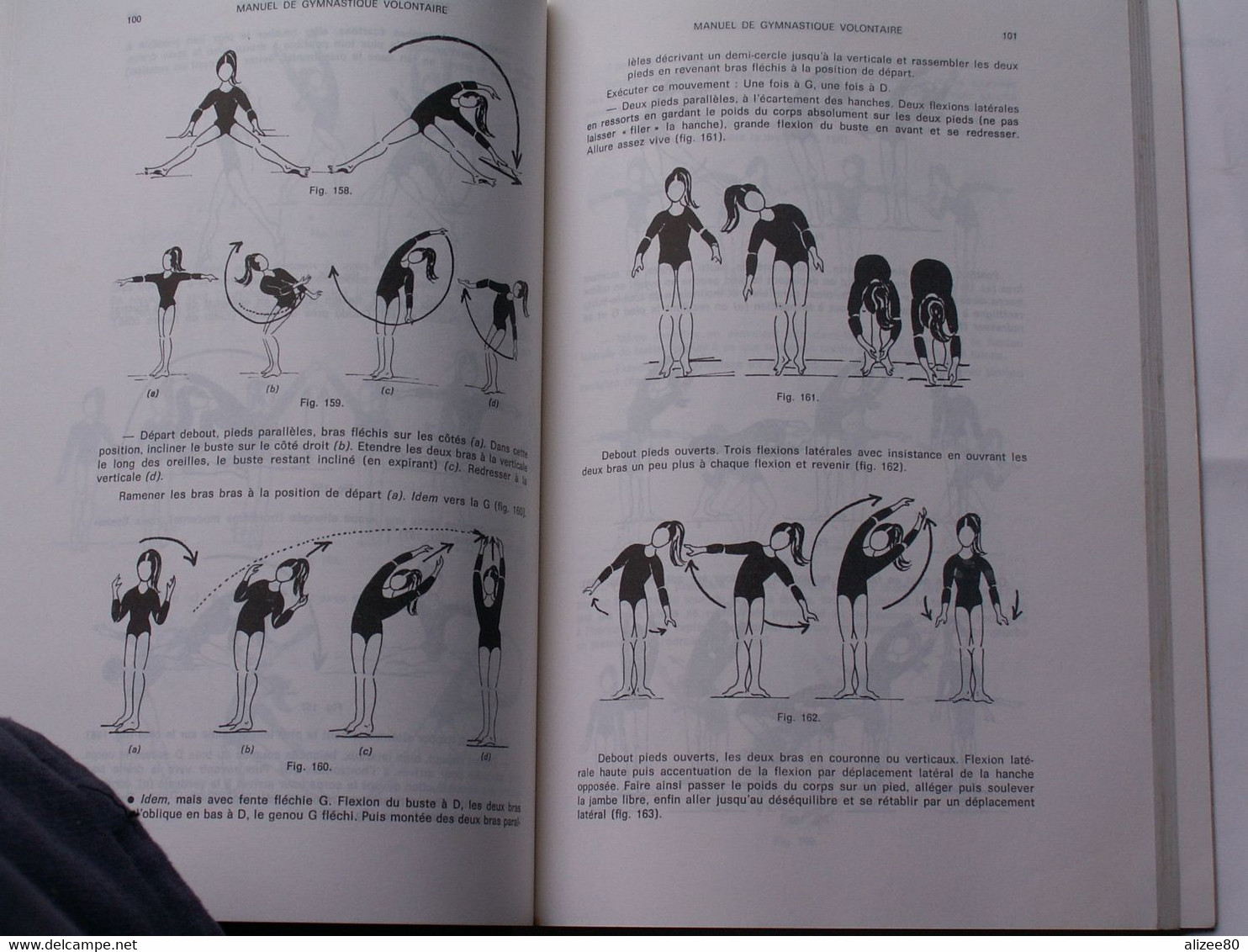 LIVRE  -  MANUEL  DE  GYMNASTIQUE  VOLONTAIRE--  208 Pages - Gimnasia