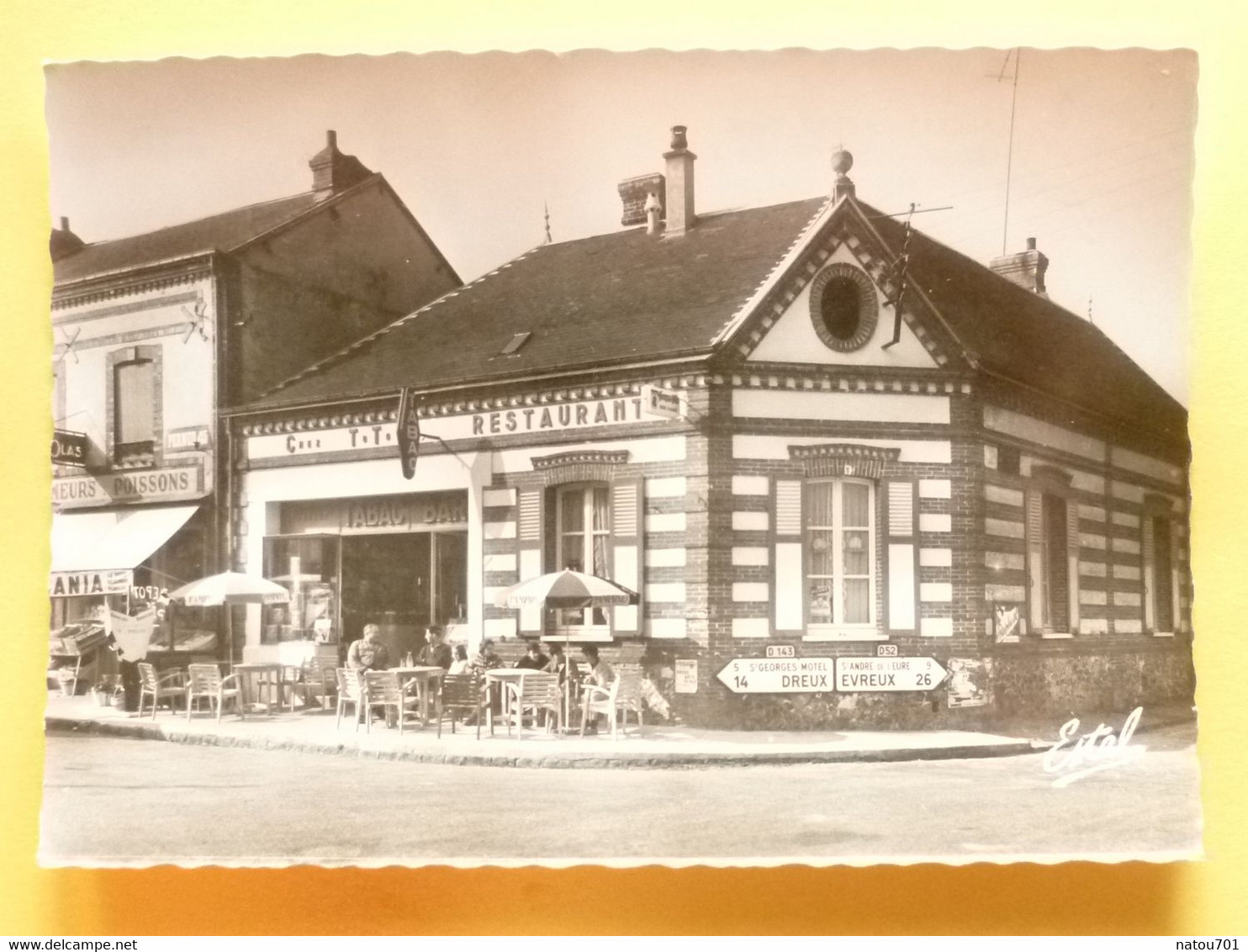 V11-27--eure-marcily-sur Eure- "" Chez Totor""-cafe-tabac-restaurant__photo Vertable- - Marcilly-sur-Eure
