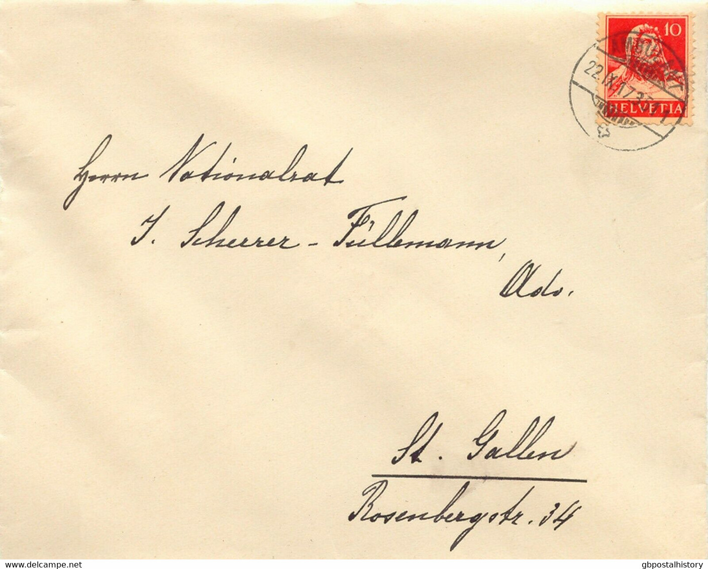 SCHWEIZ BAHNPOST 1917/29, "AMBULANT 3511", "AMBULANT 3583" U. "AMBULANT 479" - Chemins De Fer