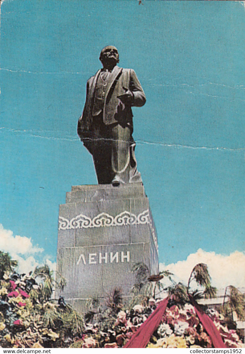 93859- ULAANBAATAR- LENIN STATUE - Mongolië