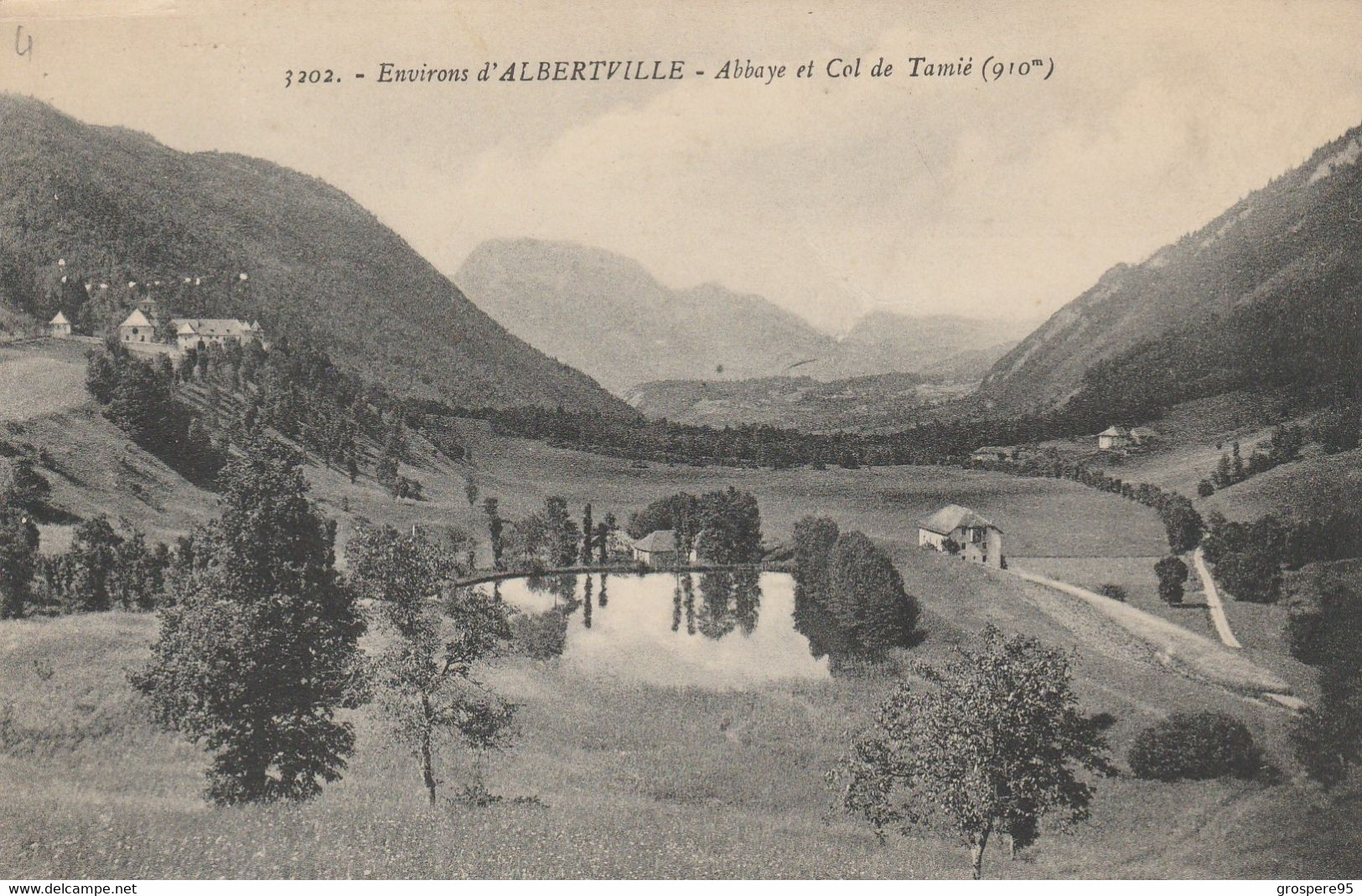 ENVIRONS D'ALBERTVILLE ABBAYE ET COL DE TAMIE 1914 - Albertville