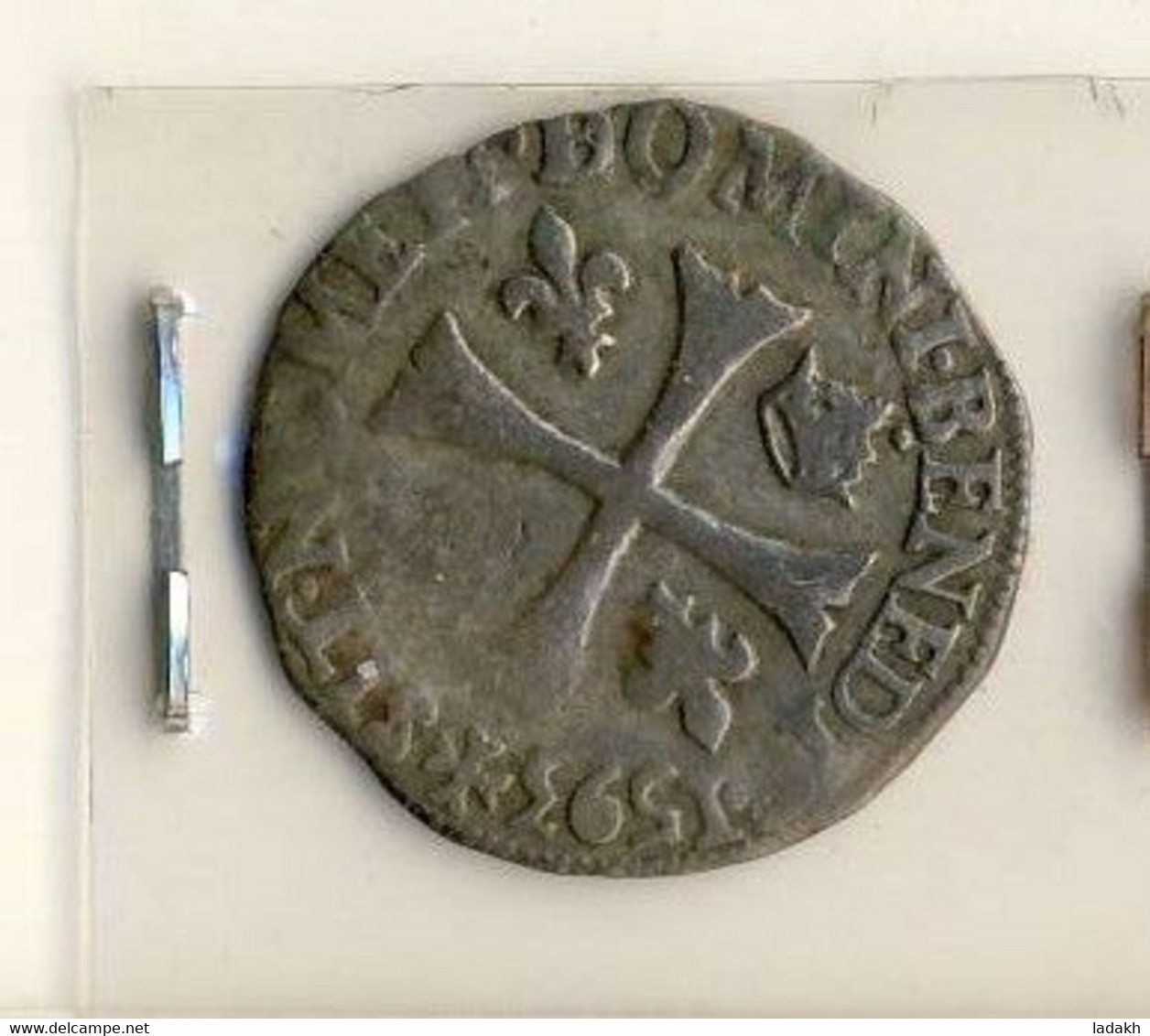 MONNAIE CARDINAL DE BOURBON  # CHARLES X# DOUZAIN # 1593 # BILLON - Andere & Zonder Classificatie