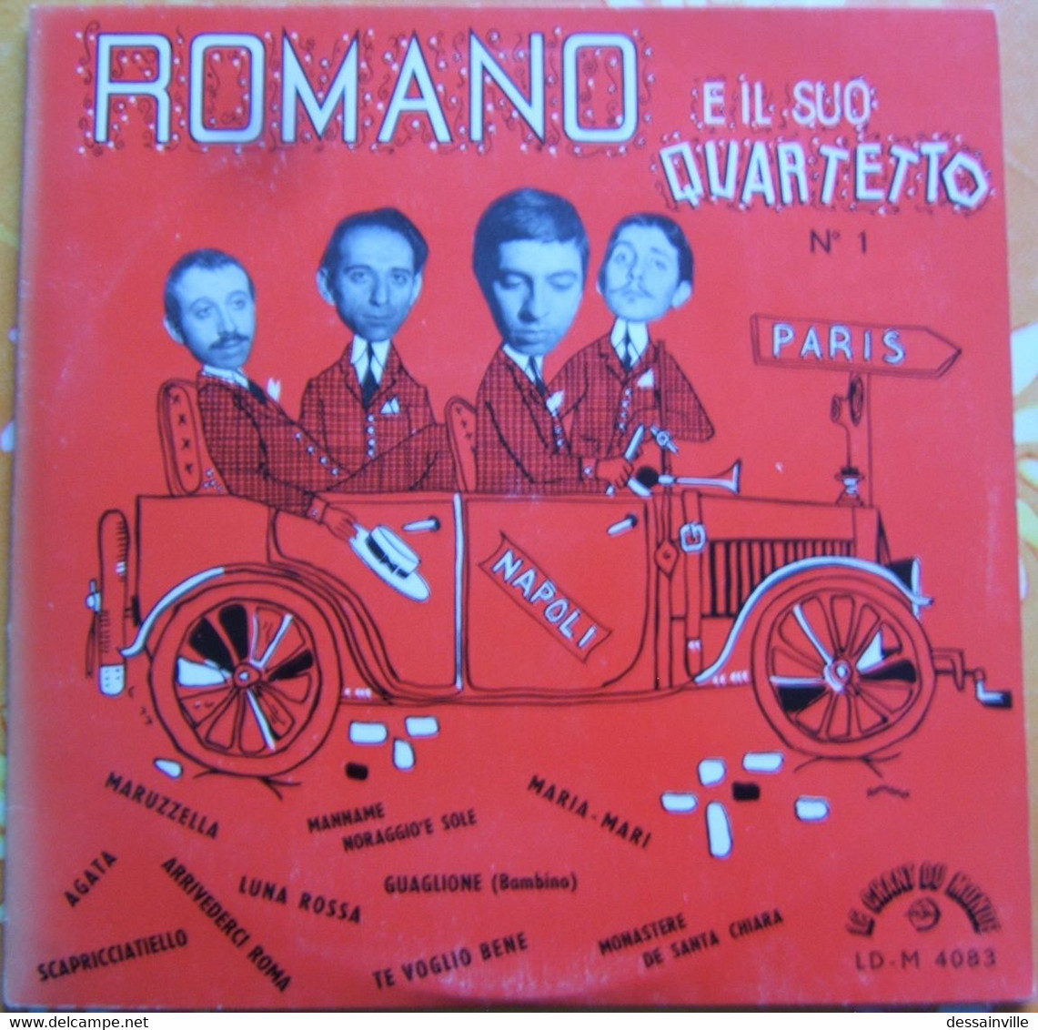 33 Tours 25 Cm - ROMANO E Il Suo Quartetto N° 1 - Sonstige - Italienische Musik