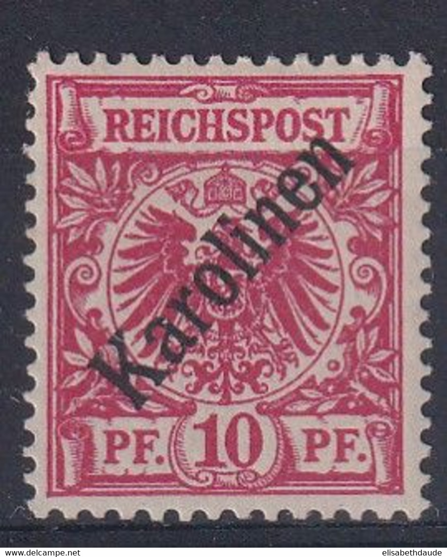 CAROLINES - YVERT N°3 * MLH TYPE II - COTE = 100 EUROS - - Isole Caroline