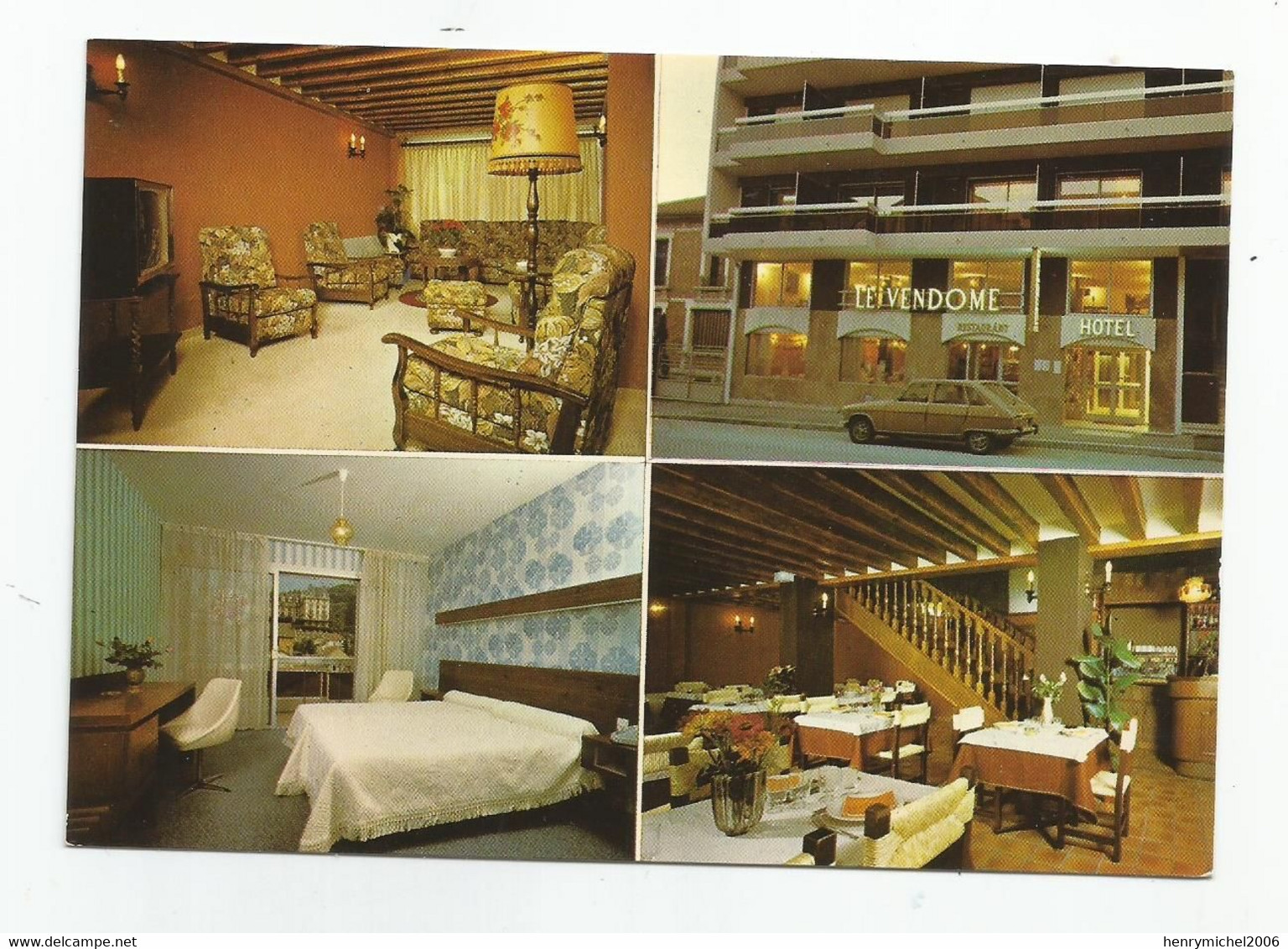 73 Savoie Aix Les Bains Hotel Le Vendome Restaurant Crée En 1978 Près Du Parc Des Thermes - Aix Les Bains