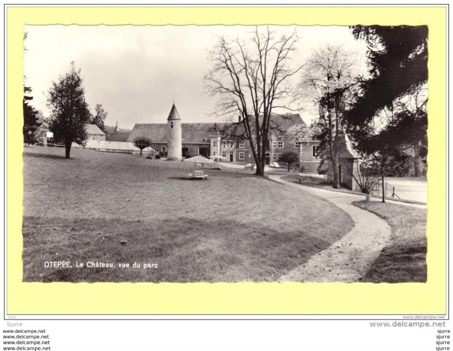 OTEPPE / Burdinne - L'HIRONDELLE - Le Château Vue Du Parc - Kasteel - Burdinne