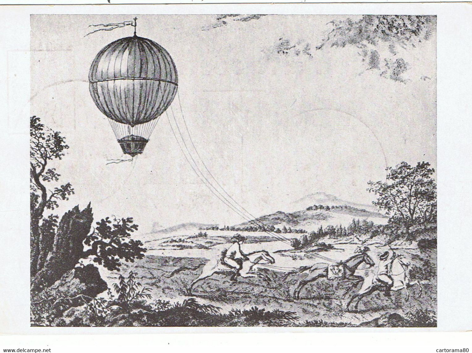 1950 / " Le Musée Postal à Travers La France " / Saint-Etienne / Ballon Monté - Bolli Commemorativi