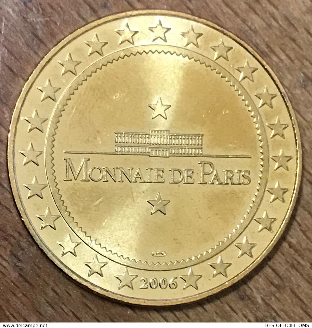 50 CHERBOURG CITÉ DE LA MER HIPPOCAMPES MDP 2006 MÉDAILLE MONNAIE DE PARIS JETON TOURISTIQUE MEDALS COINS TOKENS - 2006