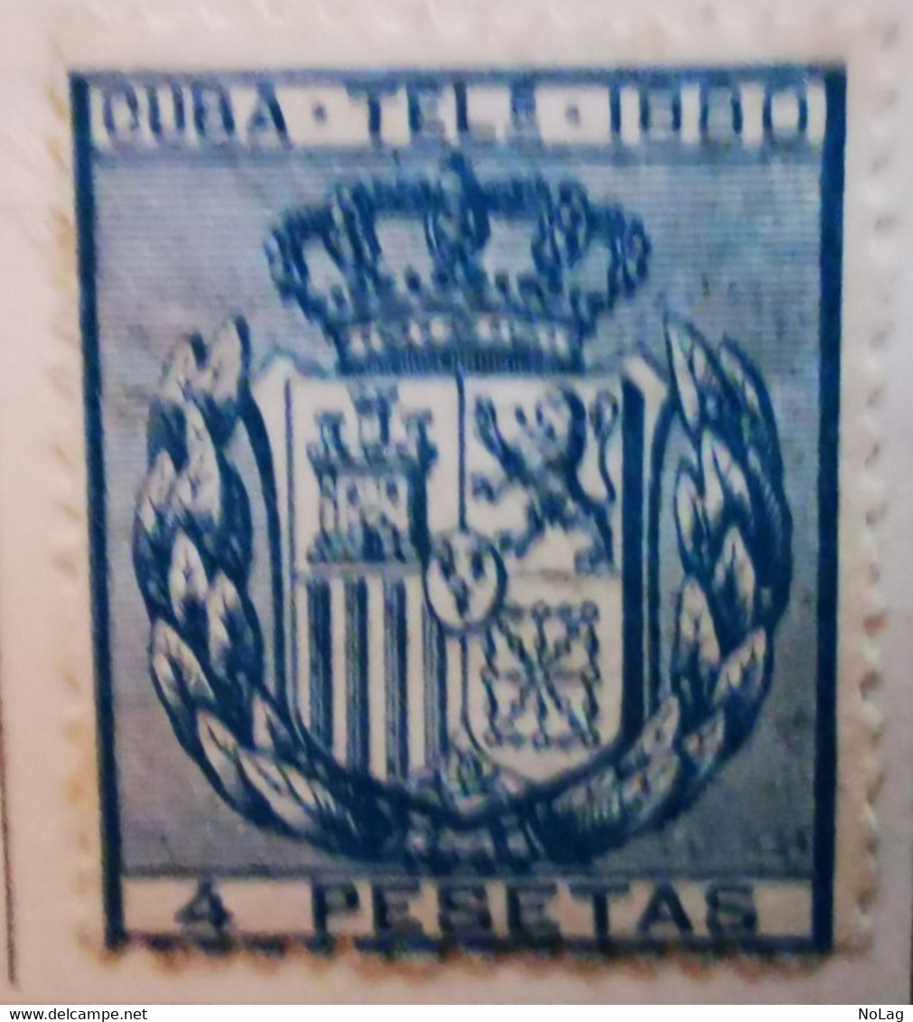 Cuba - 1888-1916 - Y&T - Timbres pour imprimés - N°1-7-8-9-15-20 - Télégraphe - N°32-33-38-43-46-50-87-.. /0/ et /*/