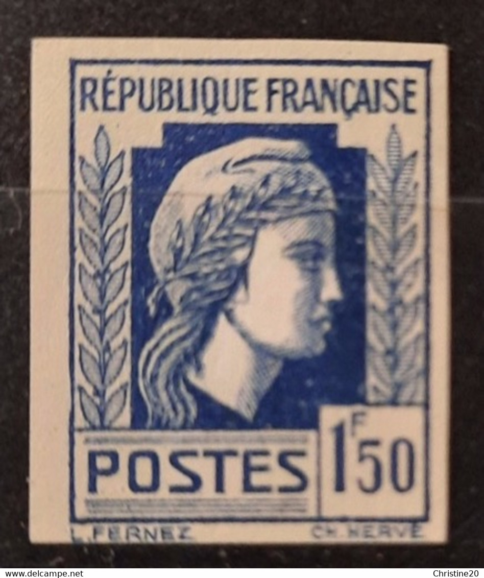France 1944 N°639 Coq Et Marianne D'Alger  Nd Cote Maury 80€  ** TB - 1944 Coq Et Maríanne D'Alger