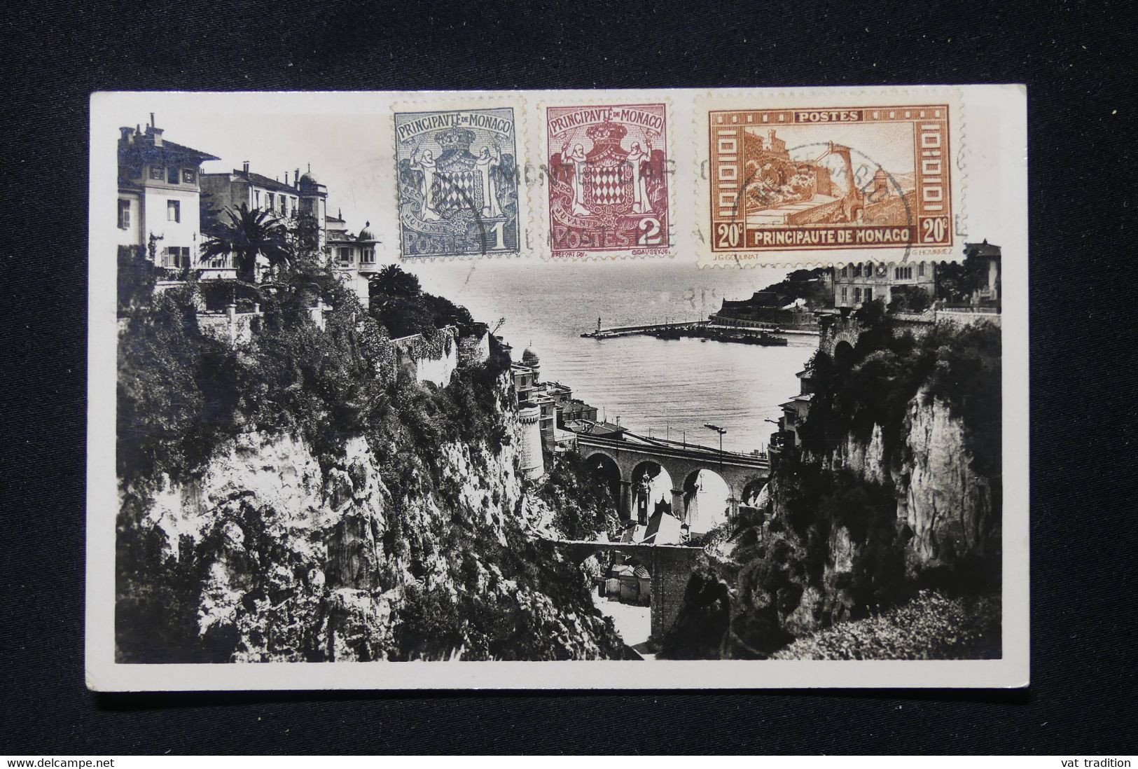 MONACO - Affranchissement De Monte Carlo Sur Carte Postale En 1933 Pour Paris - L 88121 - Covers & Documents