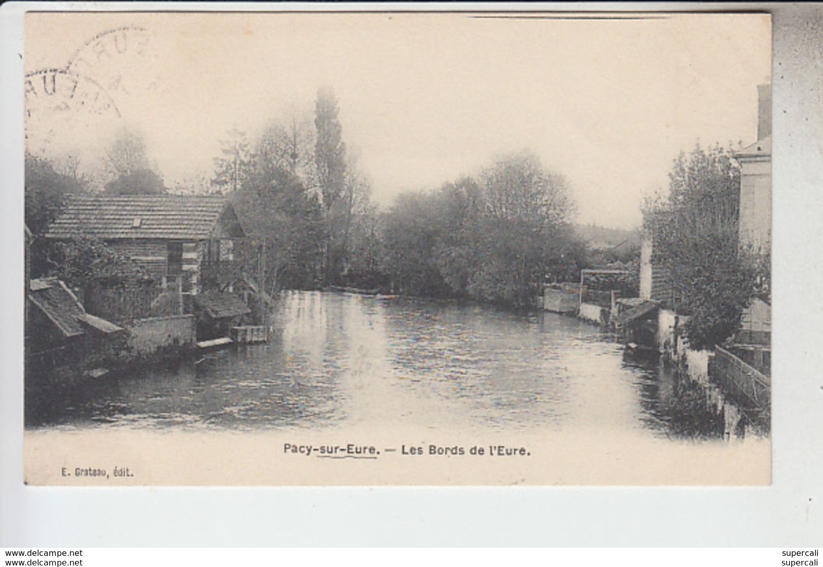 RT32.002  EURE.PACY-SUR-EURE.  LES BORDS DE L'EURE.E.GRATEAU EDIT - Pacy-sur-Eure