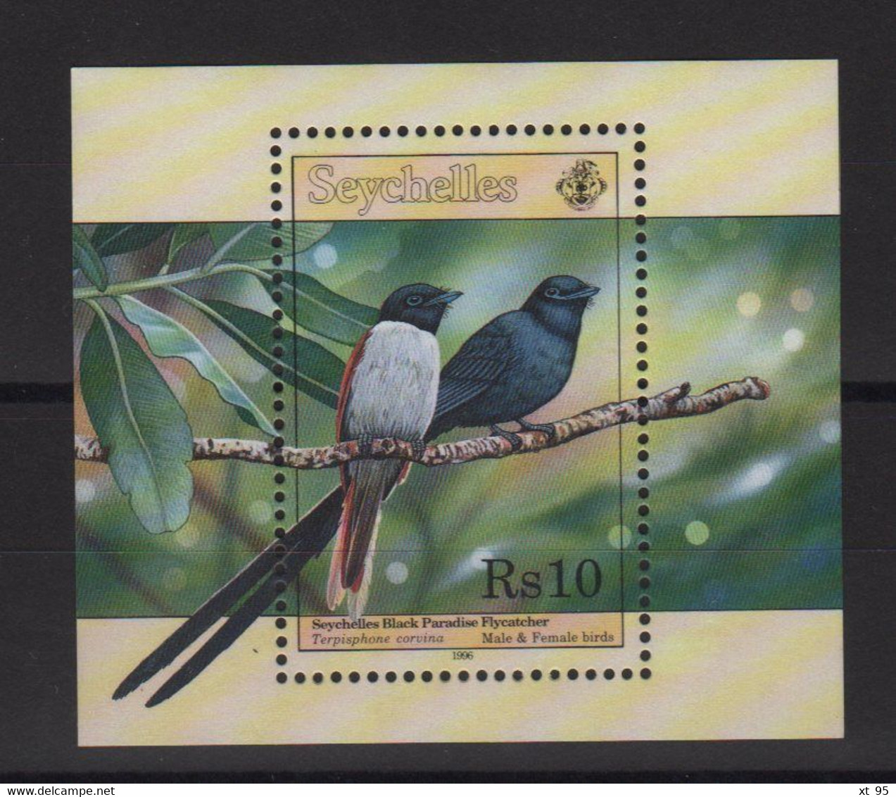 Seychelles - BF 38 - Faune - Oiseaux - Cote 9€ - ** Neuf Sans Charniere - Seychelles (1976-...)