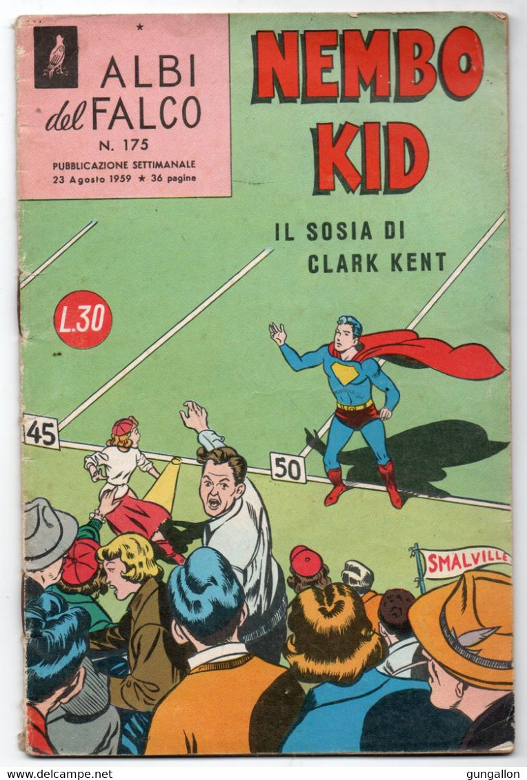 Albi Del Falco "Nembo Kid" (Mondadori 1959) N. 175 - Super Eroi