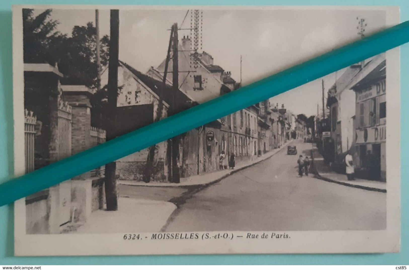 Carte Postale - MOISSELLES - Rue De Paris - Moisselles