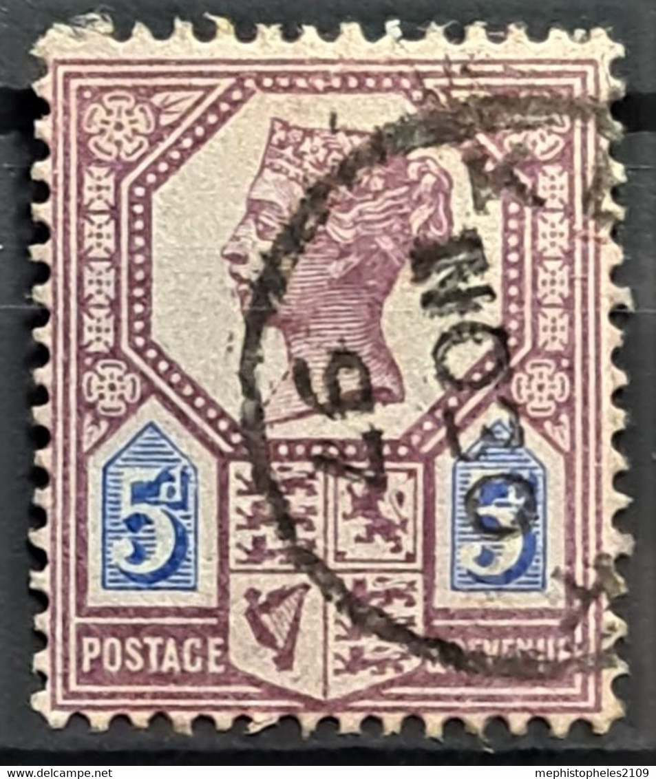 GREAT BRITAIN 1887-92 - Canceled - Sc# 118 - 5d - Gebruikt