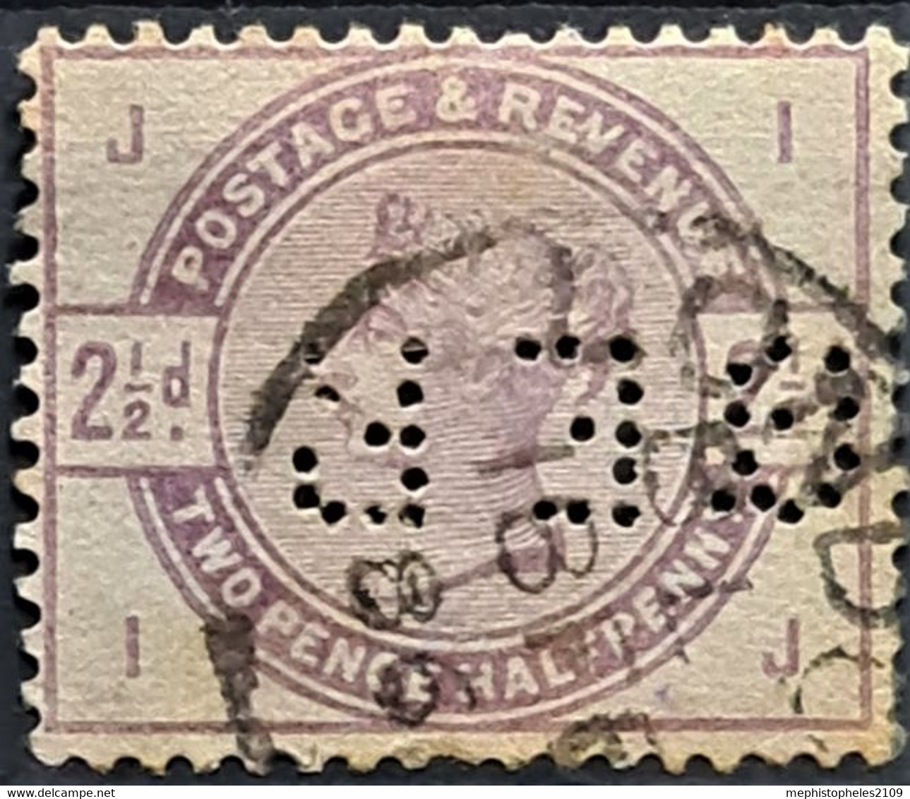 GREAT BRITAIN 1884 - Canceled - Sc# 101 - 2.5d - Gebruikt