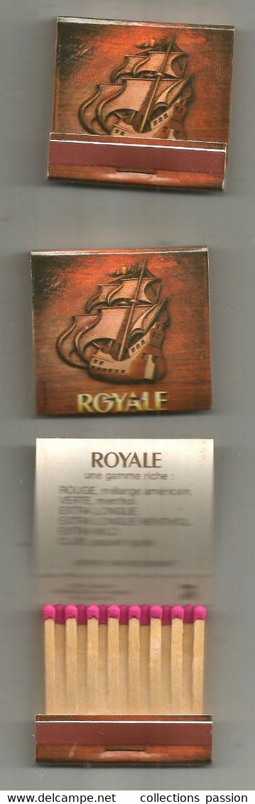 JC , Pochette D'allumettes ROYALE , Neuve , SEITA-FRANCE - Matchboxes